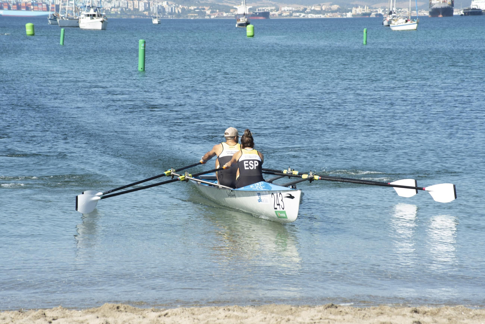 Fotos del primer día del Campeonato de España de Beach Sprint en La Línea