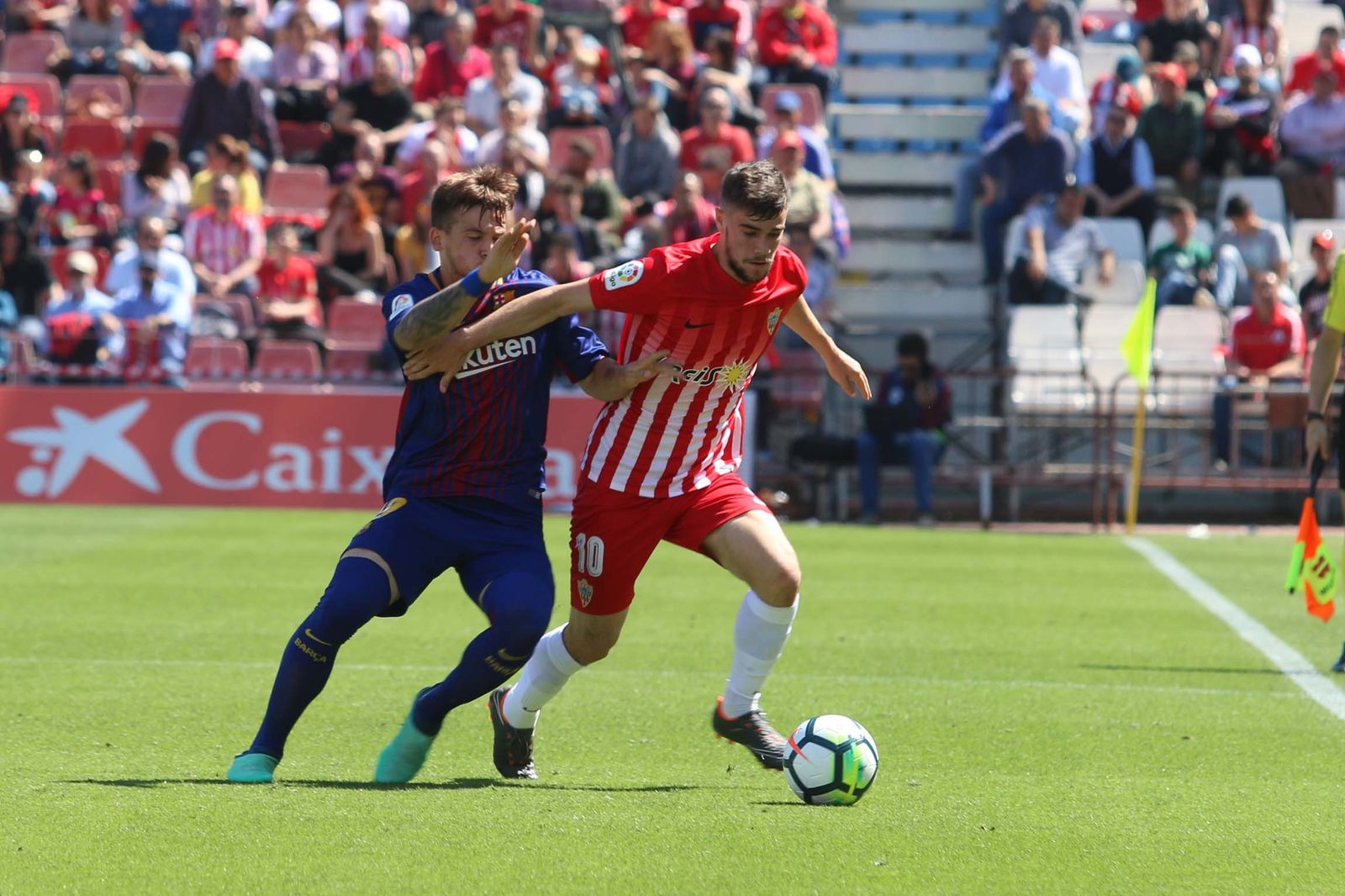 El UD Almería-Barça B, en imágenes