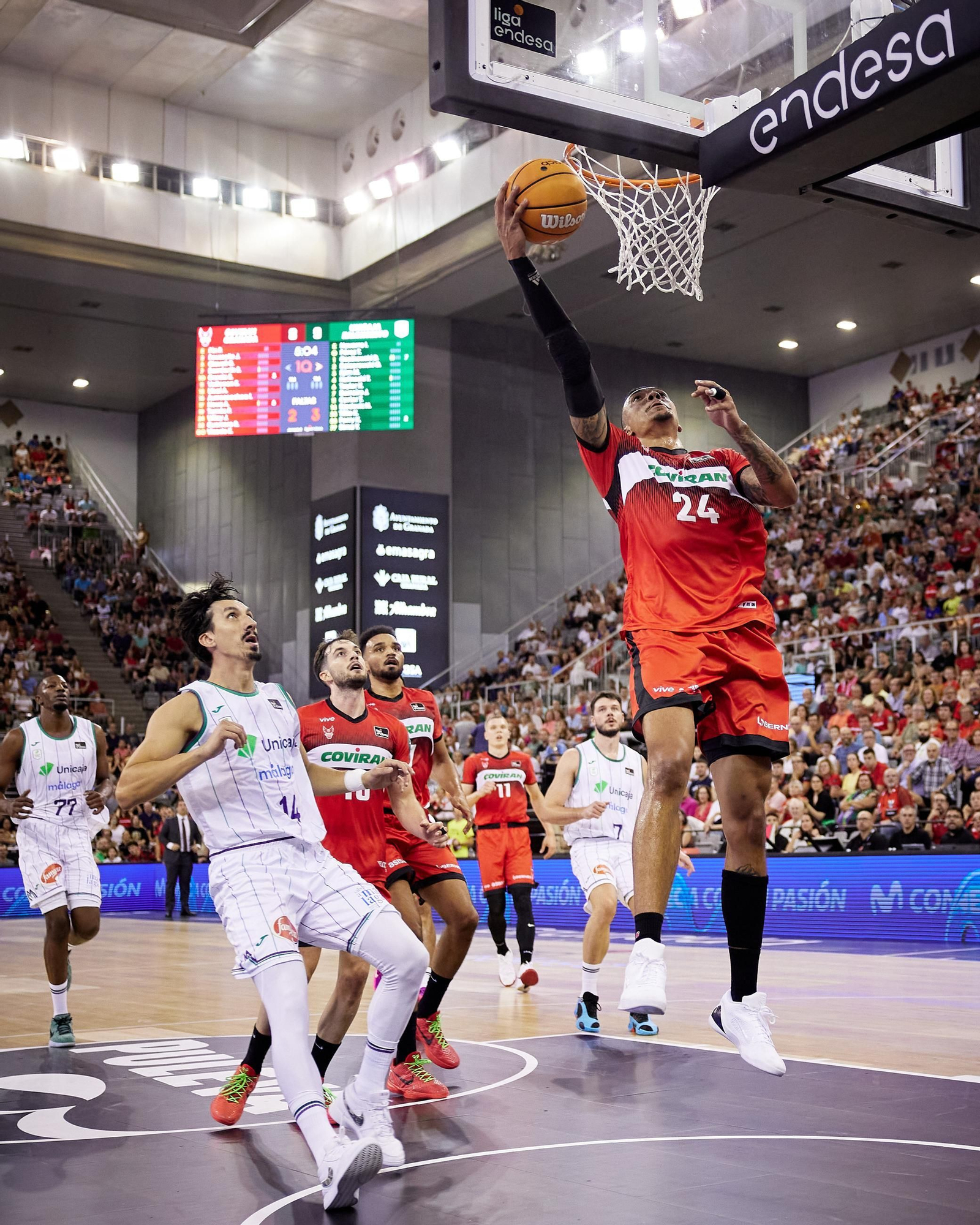 El Coviran Granada - Unicaja, en fotos