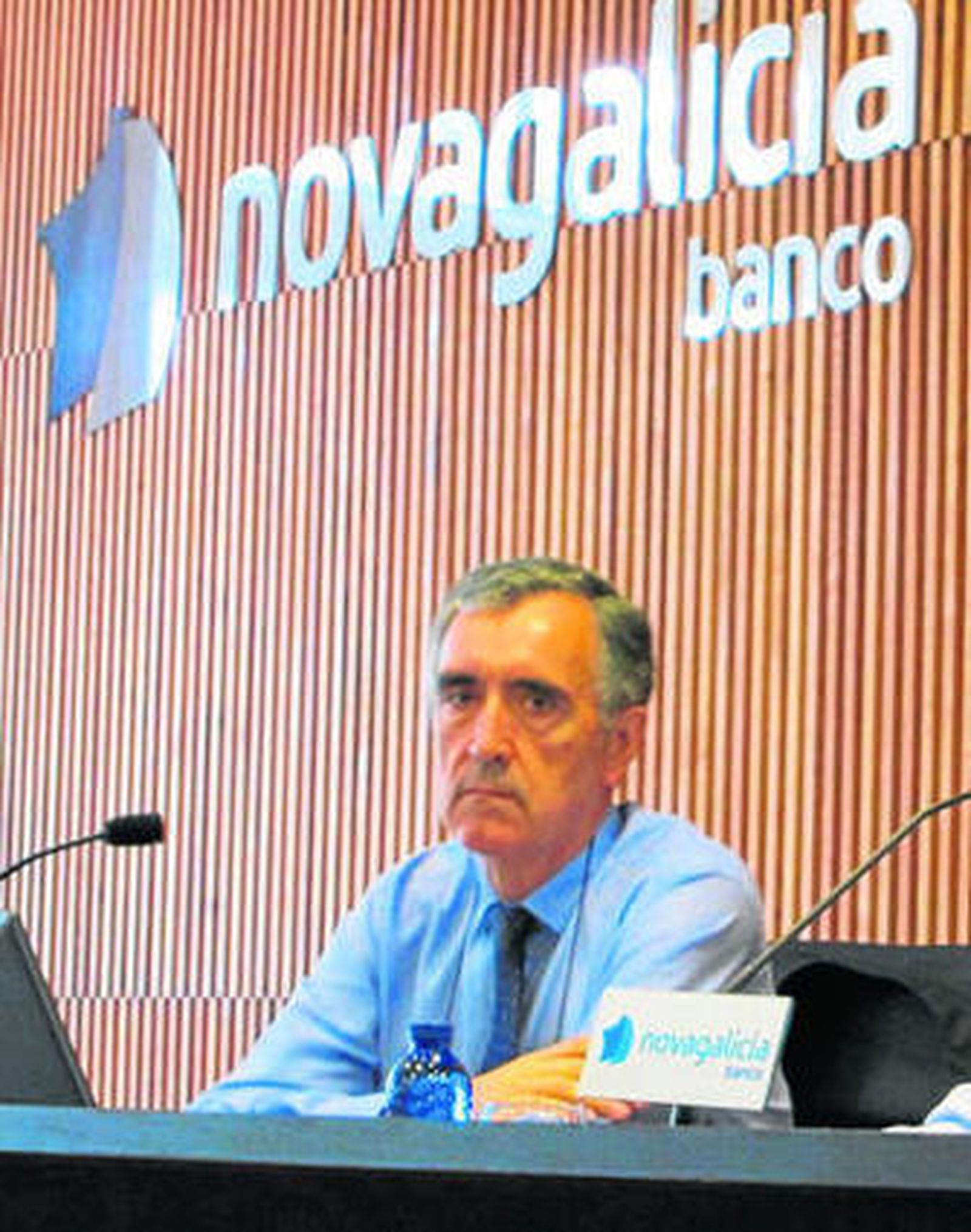 El presidente de Novagalicia Banco, José María Castellano.