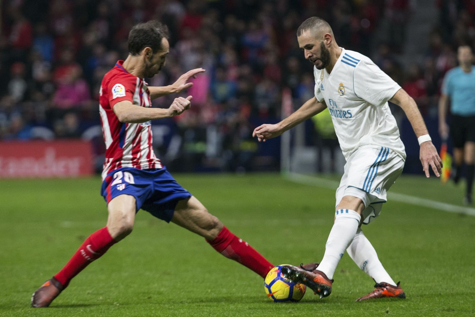 Las imágenes del Atlético-Real Madrid