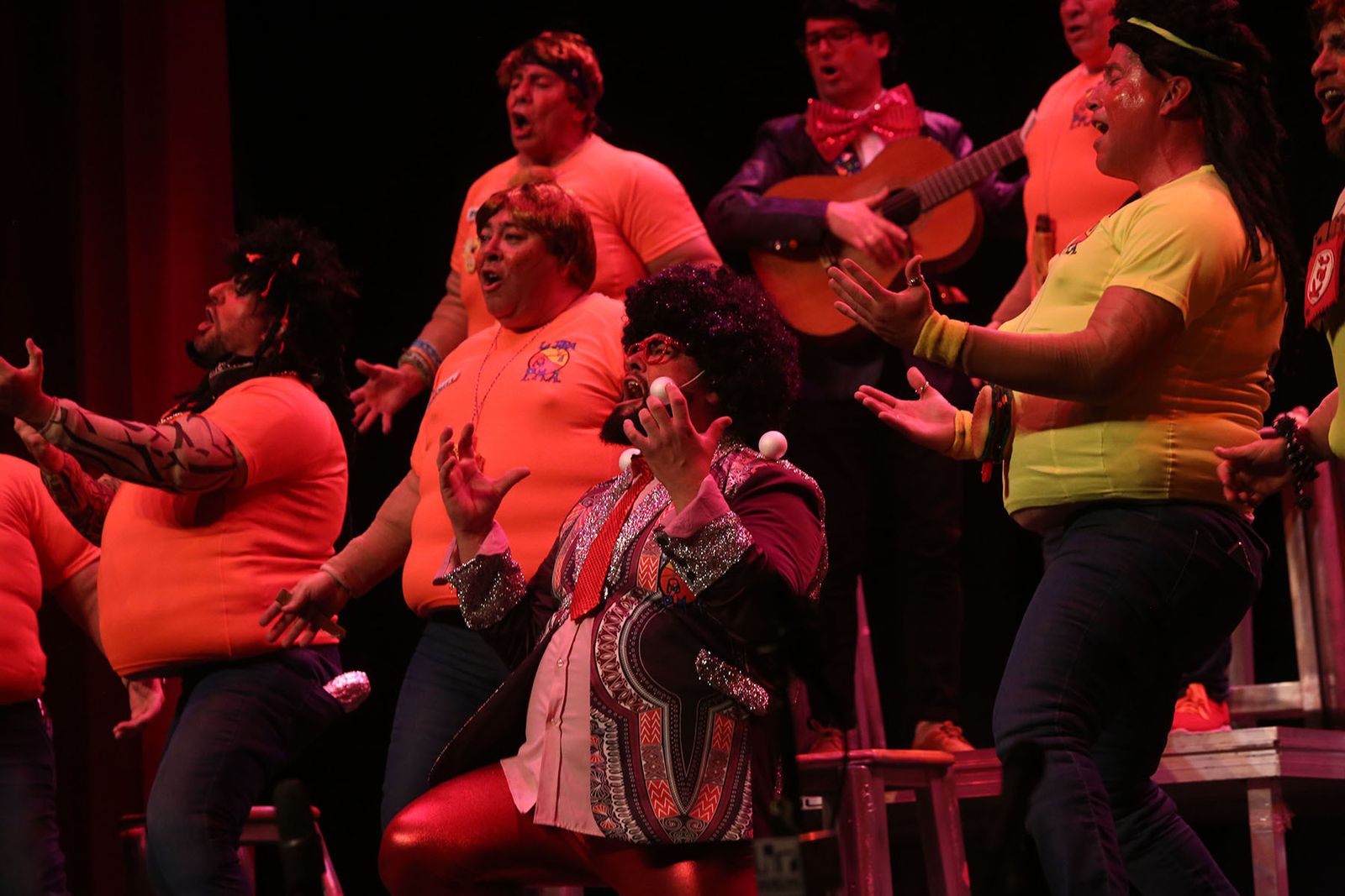 Primer día del Carnaval Colombino en imágenes