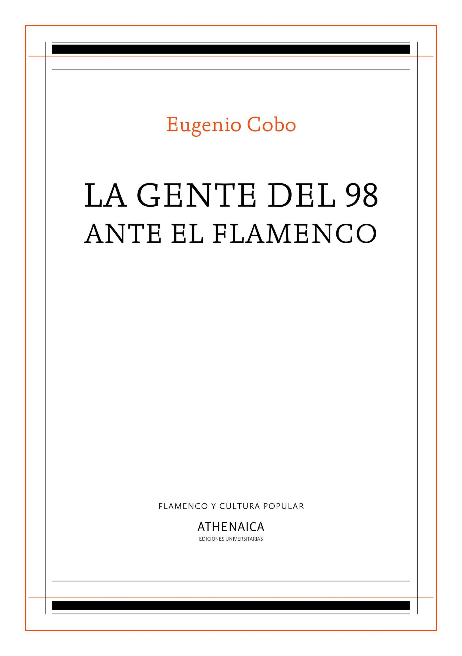 Portada del libro de Eugenio Cobo.