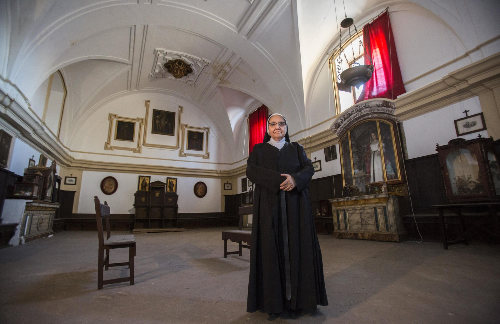 Desperfectos en el Convento de San Leandro