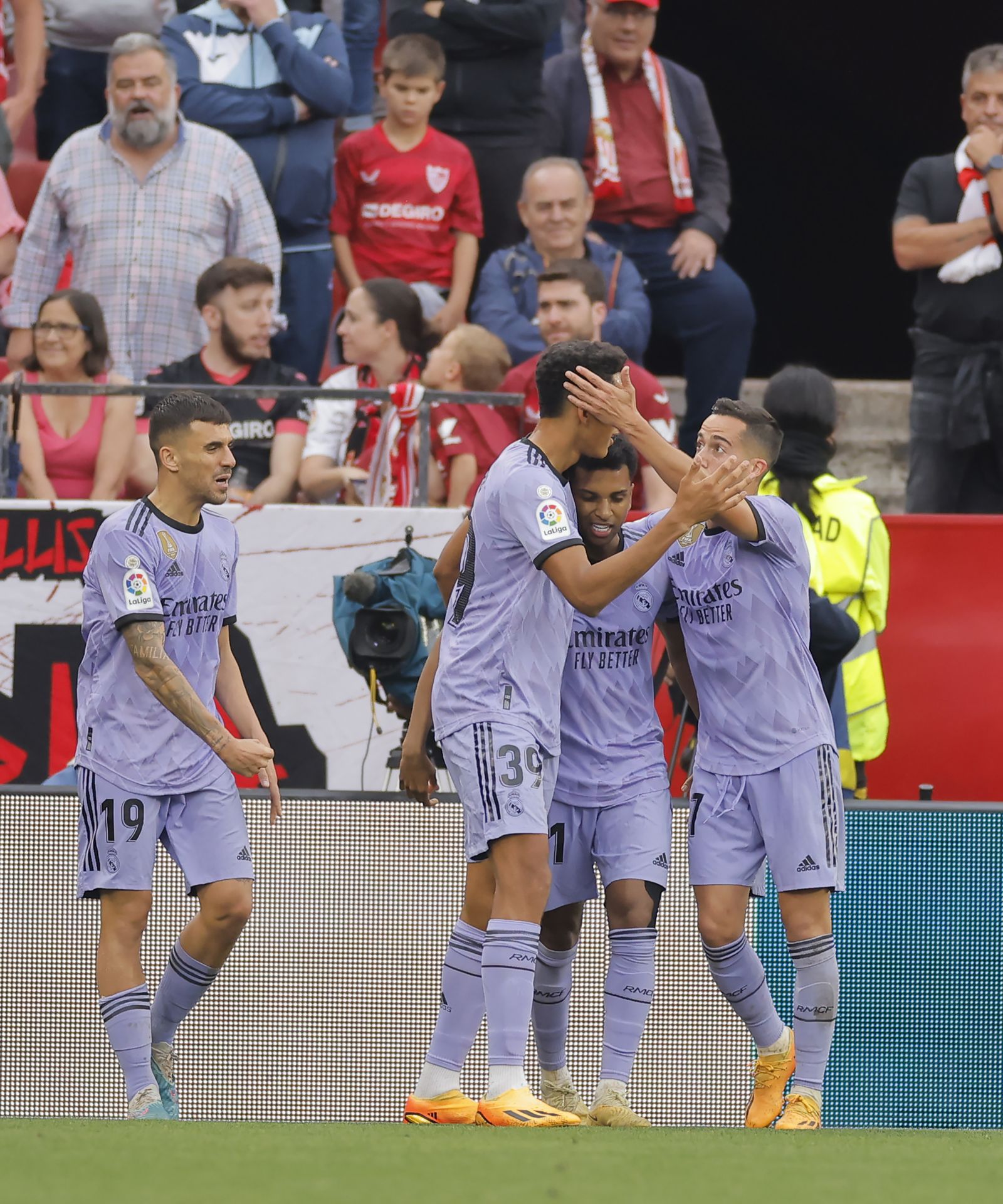 Las imágenes del Sevilla-Madrid