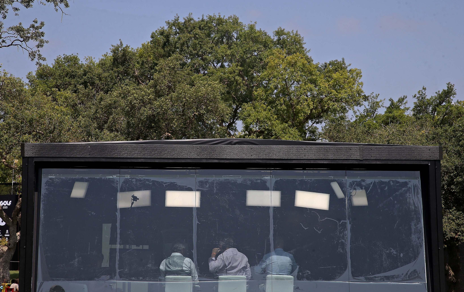 Ambiente durante la  jornada final del LIV Golf Andalucía 2023 en Valderrama