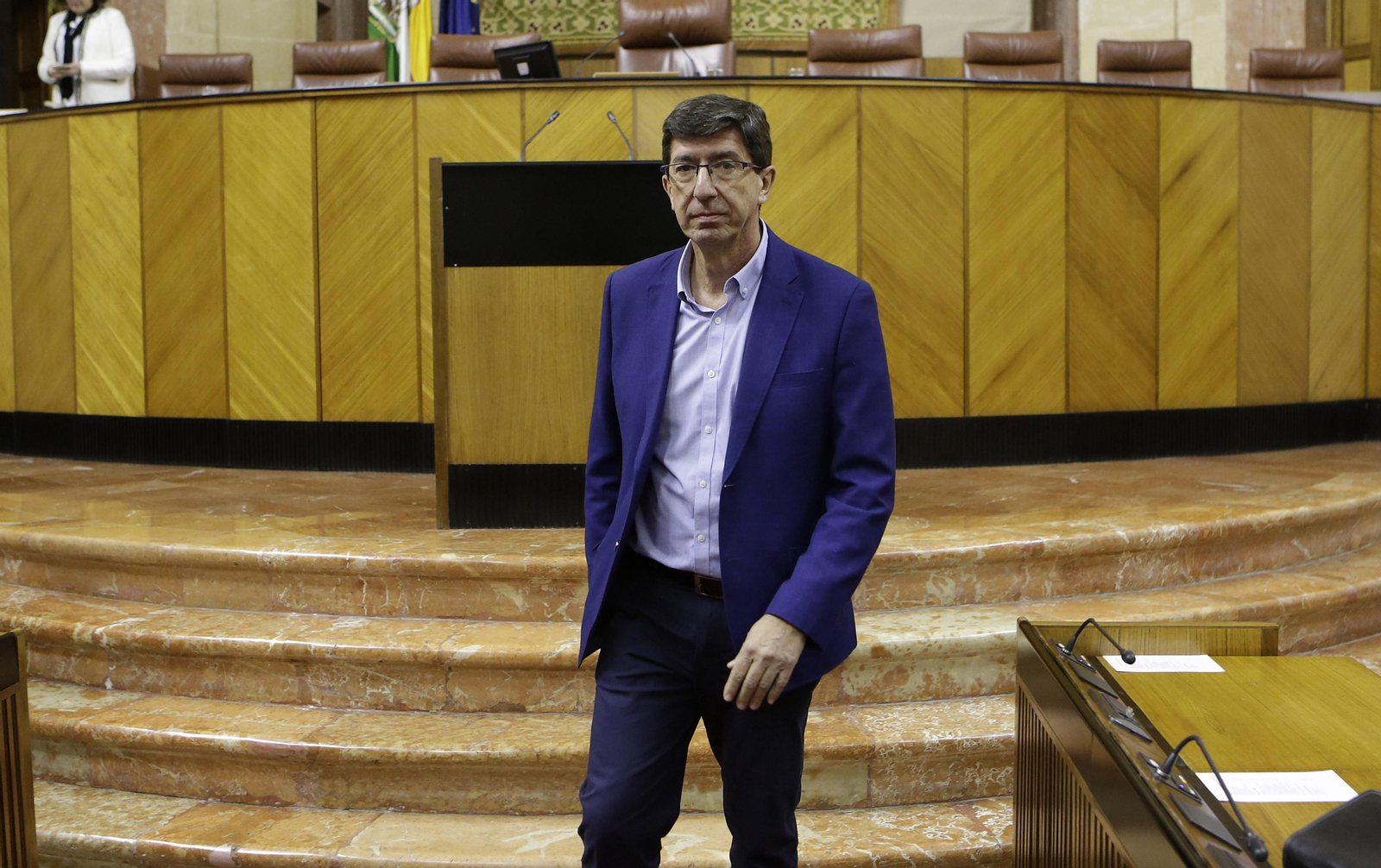 El vicepresidente Marín, en una imagen reciente en el Parlamento