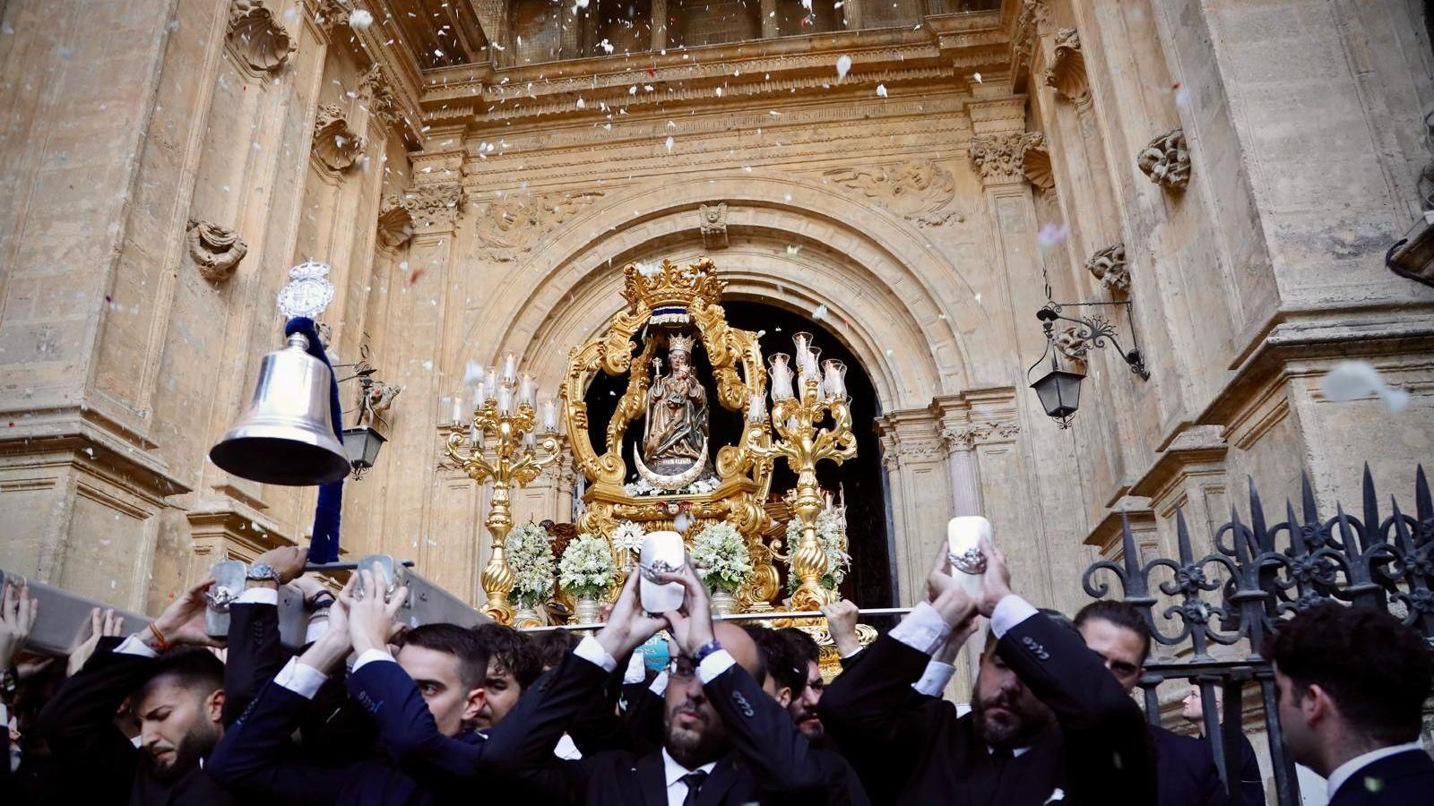 La procesión de la Virgen de la Victoria de Málaga