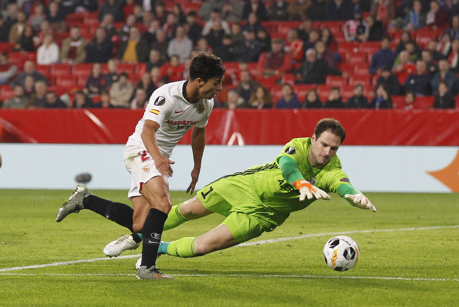 La imágenes del Sevilla fc-Qarabag Fk