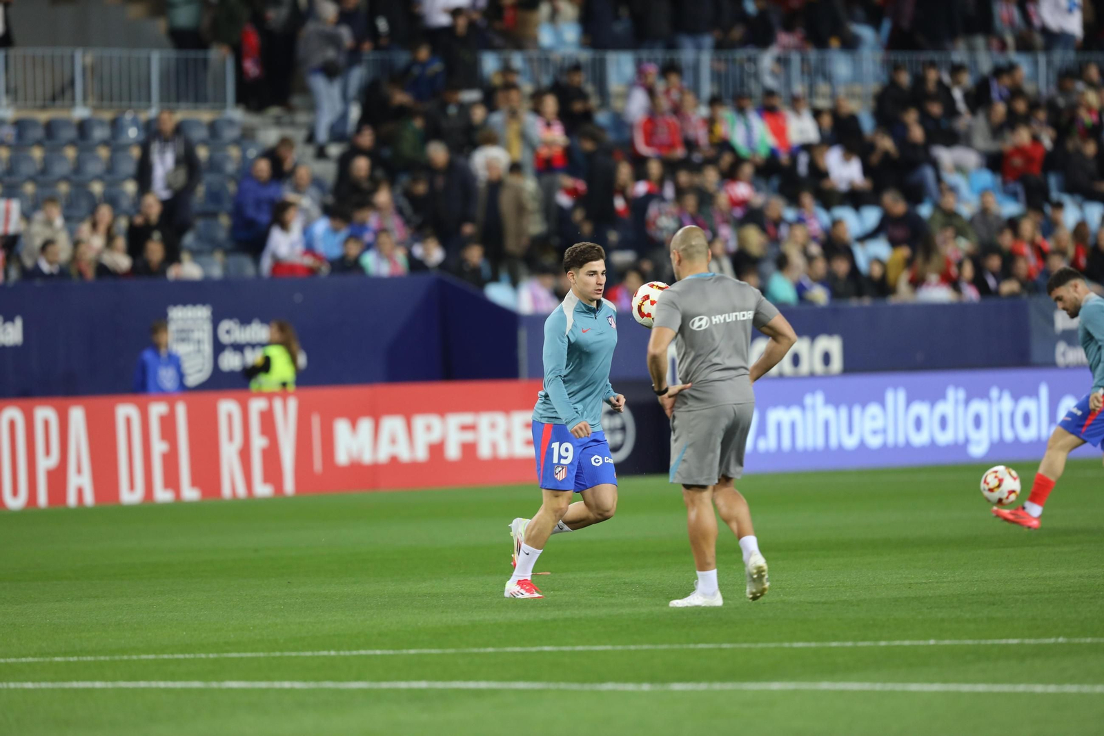 El Marbella-Atlético de Madrid, en fotos