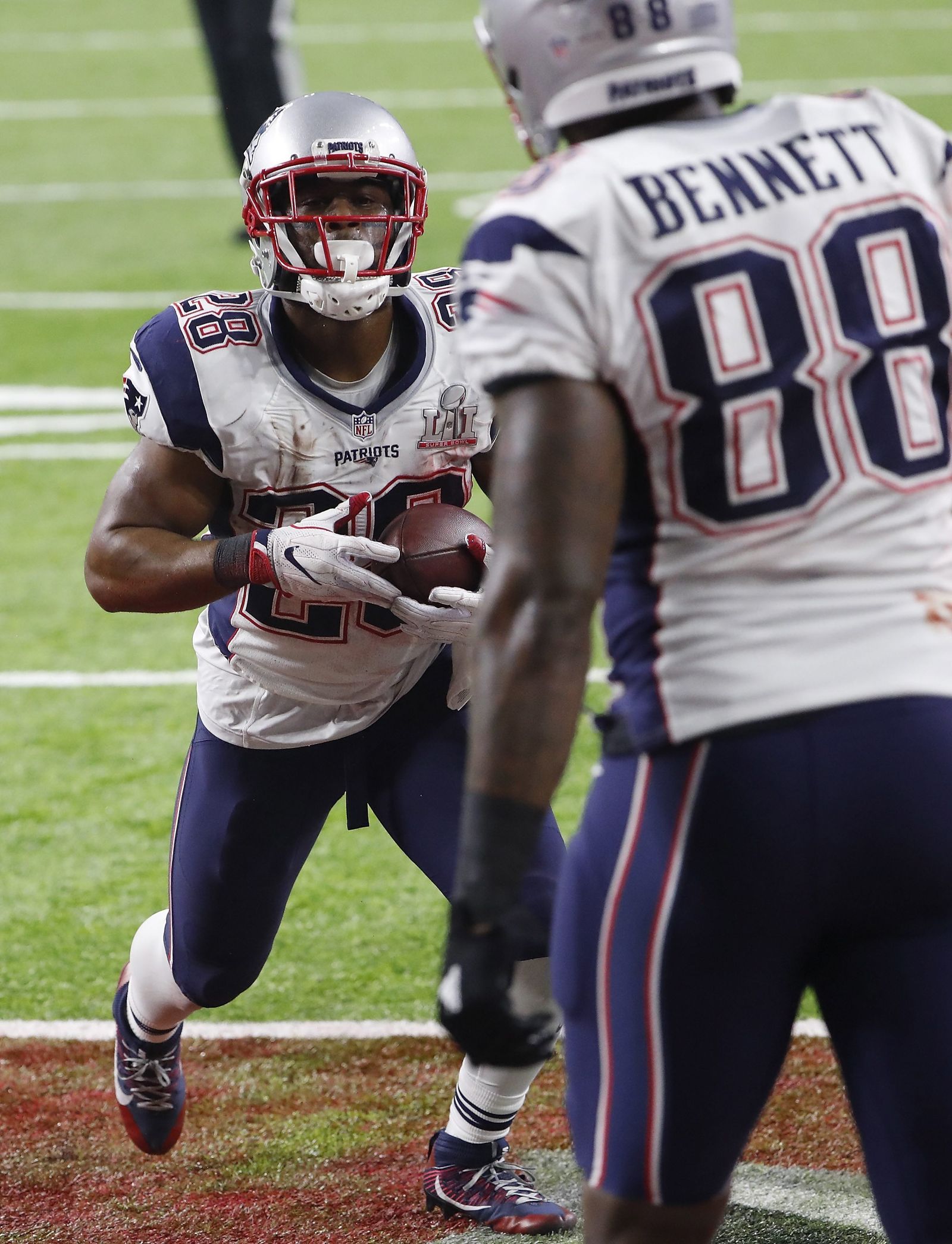 La final de la Super Bowl entre los Patriots y los Falcons