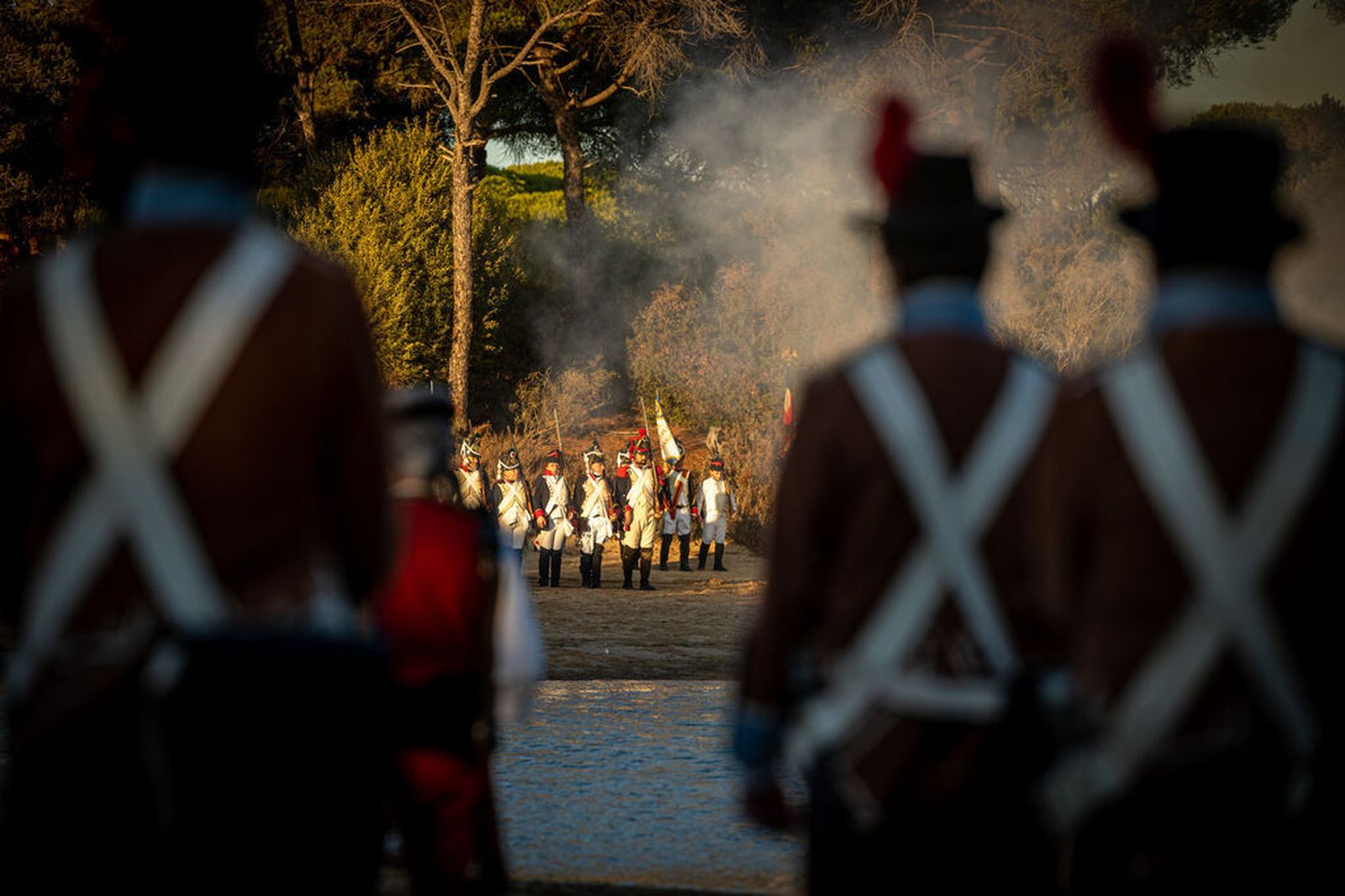 Recreación de la Batalla en el caño de la Cortadura del Río San Pedro