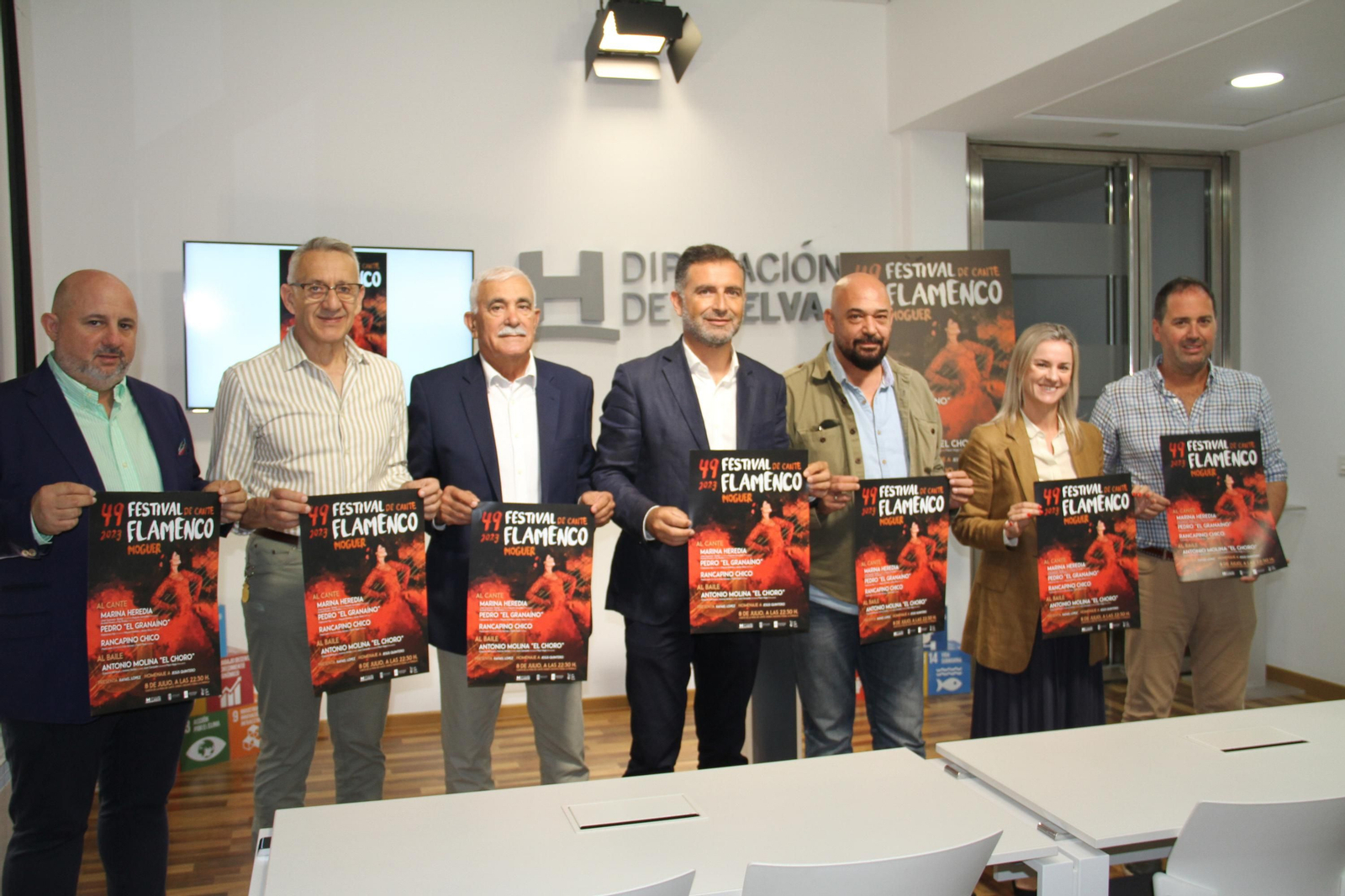 Presentación del Festival Flamenco de Moguer.