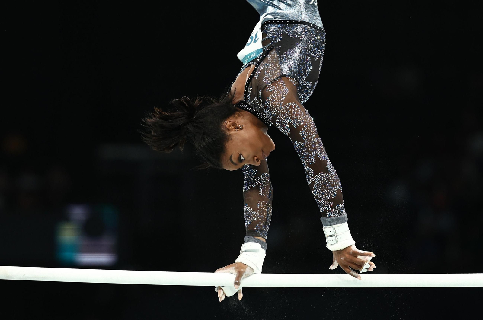 Las fotos de la primera actuación se Simone Biles en los Juegos Olímpicos de París