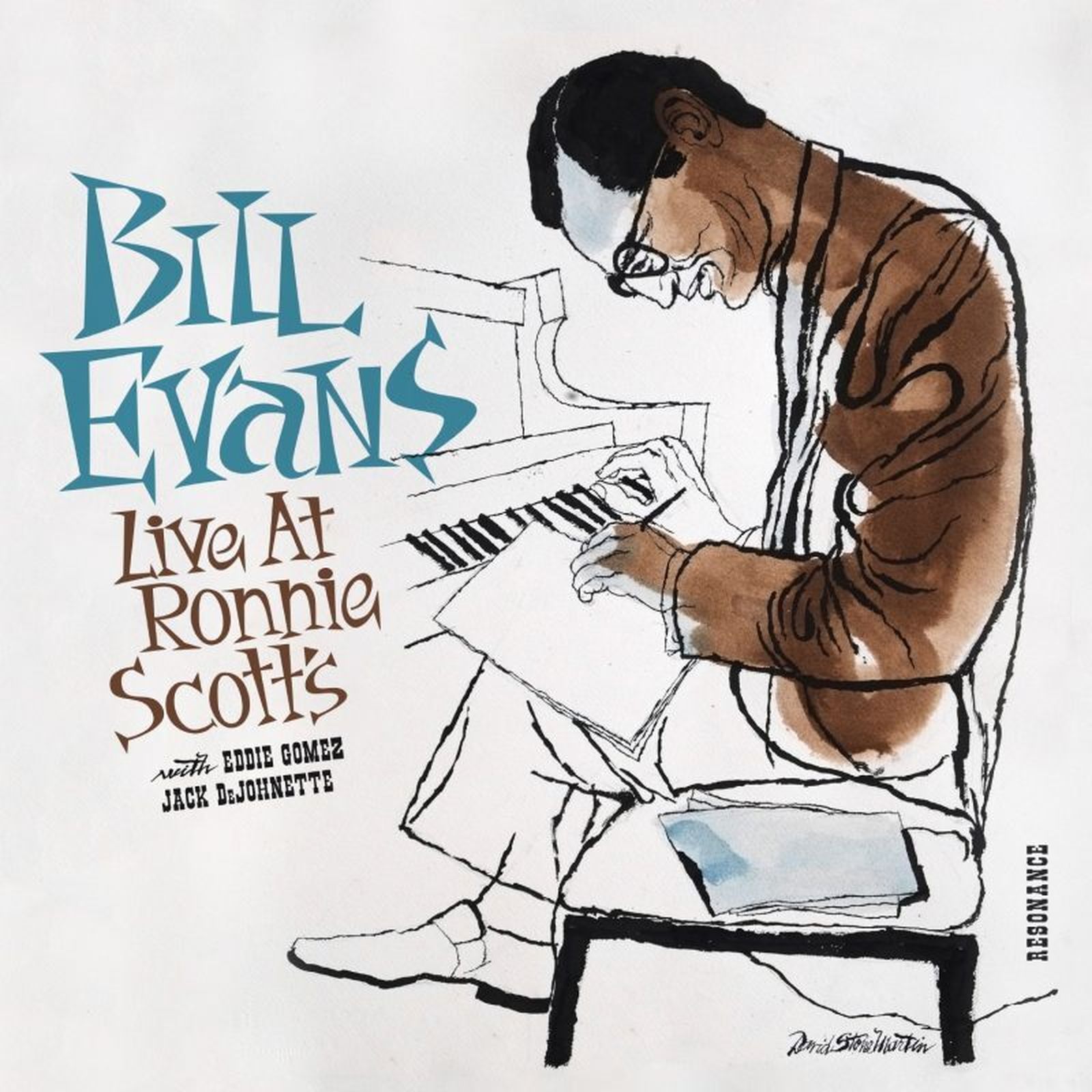 Portada del disco de Bill Evans 'Live at Ronnie Scott's'.