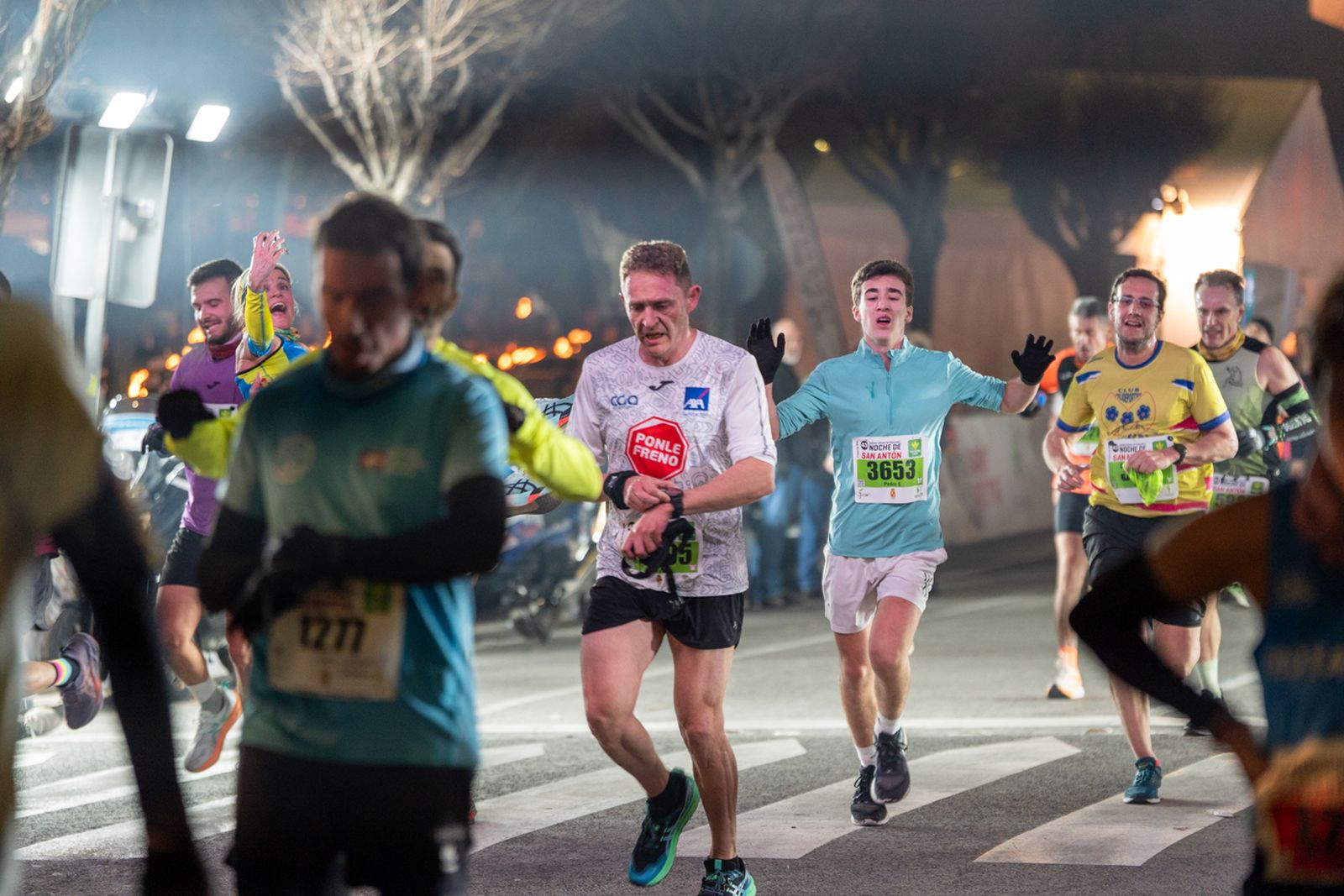 En imágenes: búscate en tu llegada a meta de la Carrera de San Antón 2026 (6)