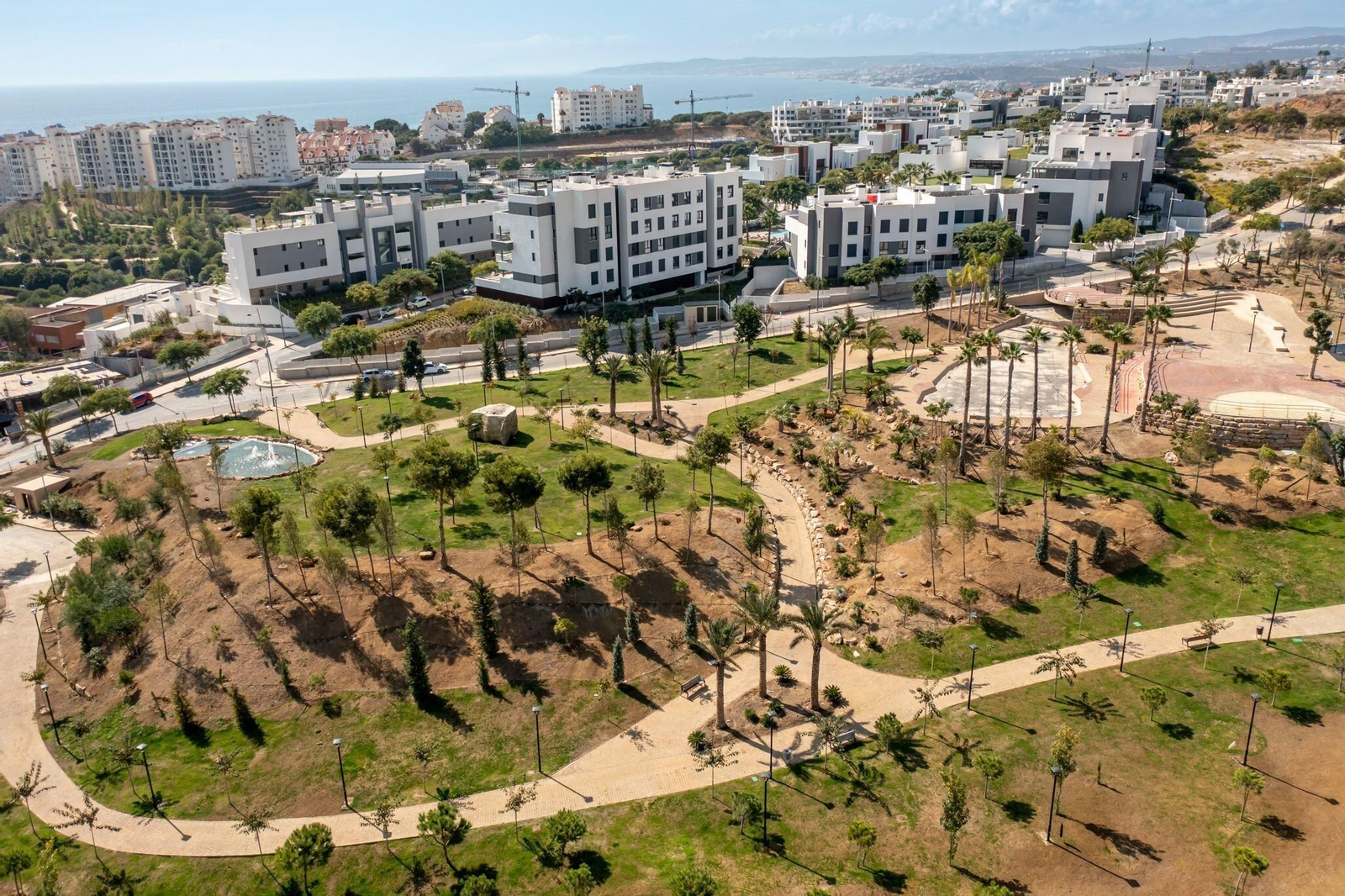 El nuevo Parque de La Hermandad, en Las Mesas. El nuevo Parque de La Hermandad, en Las Mesas.
