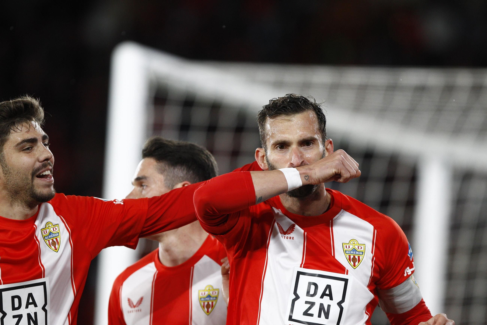 Las mejores imágenes del U.D. Almería-Málaga C.F.