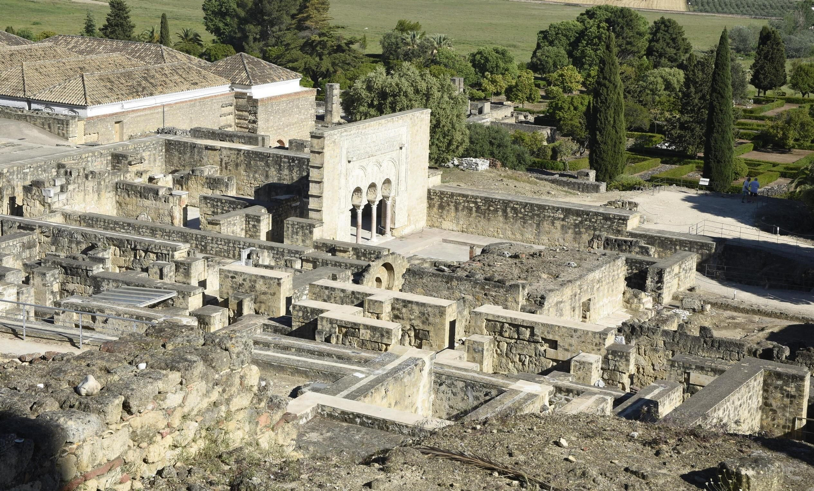 Vista de una parte del conjunto arqueológico Medina Azahara.