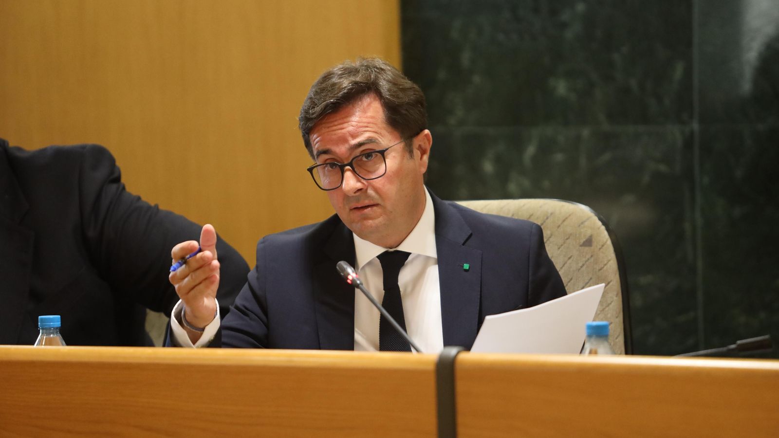 Francisco Góngora, alcalde de El Ejido, durante el Pleno celebrado este viernes. Francisco Góngora, alcalde de El Ejido, durante el Pleno celebrado este viernes.