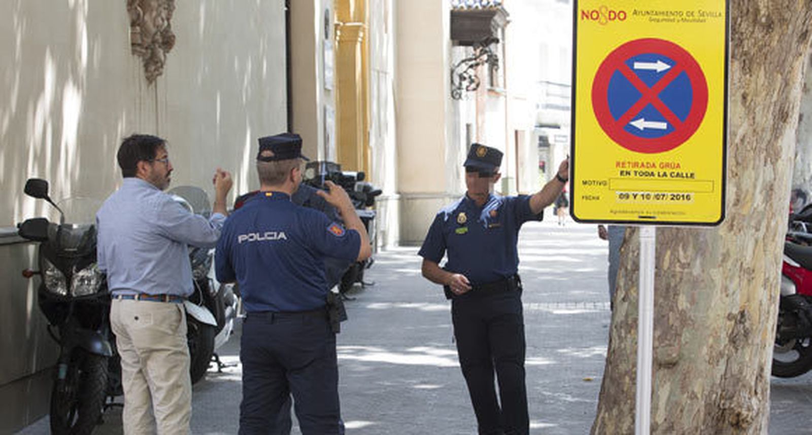 La visita de Obama 'limpia' el centro de veladores, tráfico y hasta bicicletas
