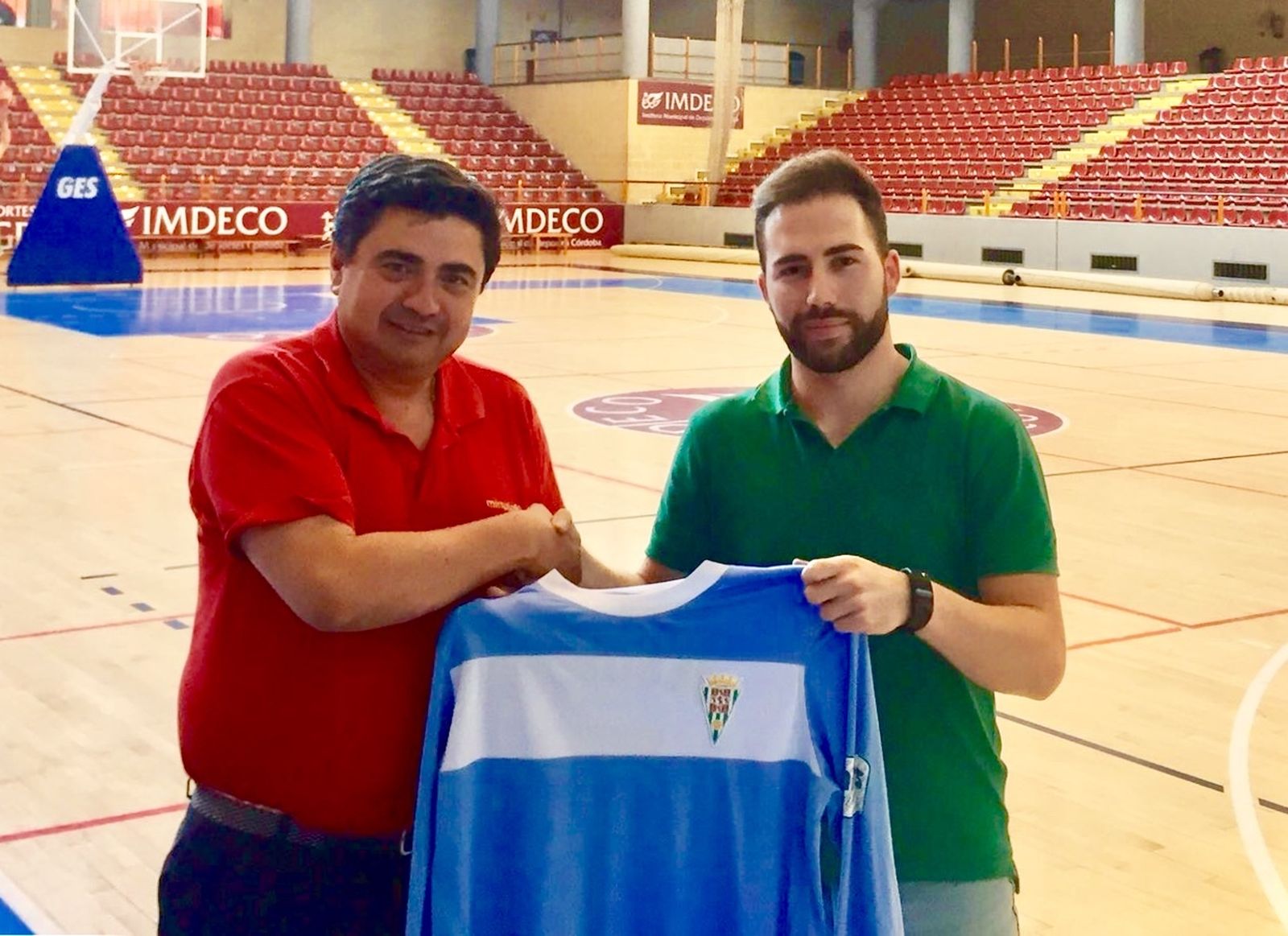 Nono Castro, junto a José García Román.