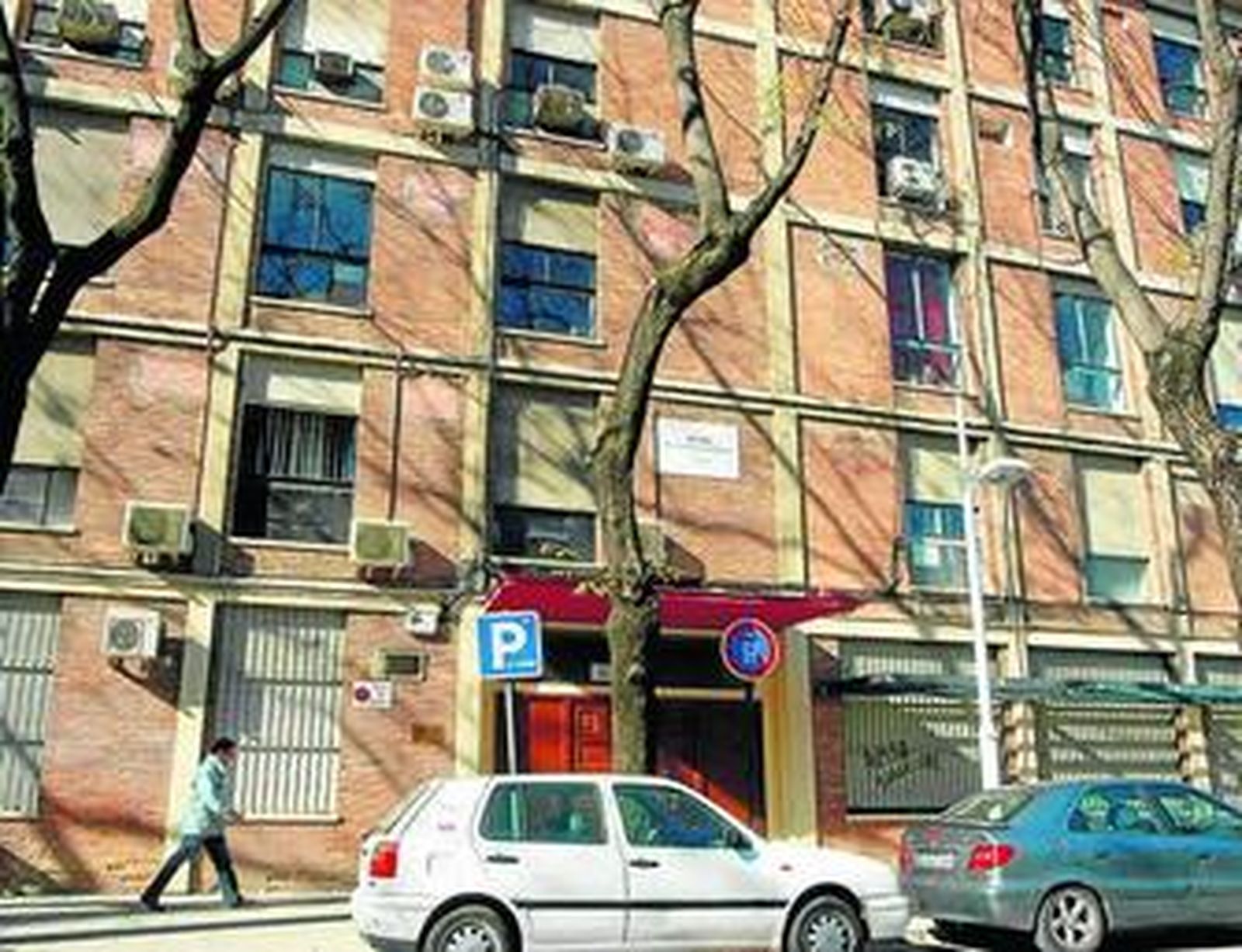 Imagen del edificio de la calle Diego de Riaño.