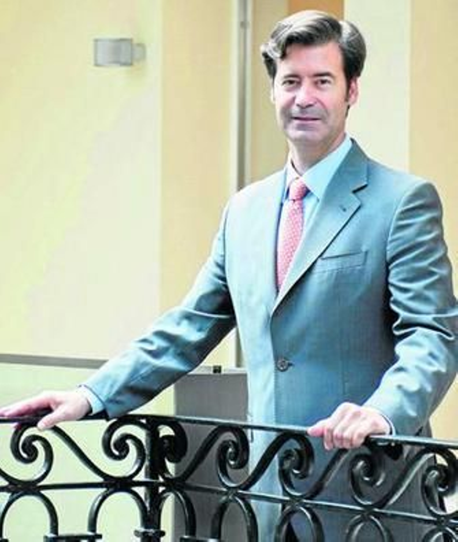 El empresario de construcción Miguel Rus, en la sede que comparten con la Cámara de Comercio.