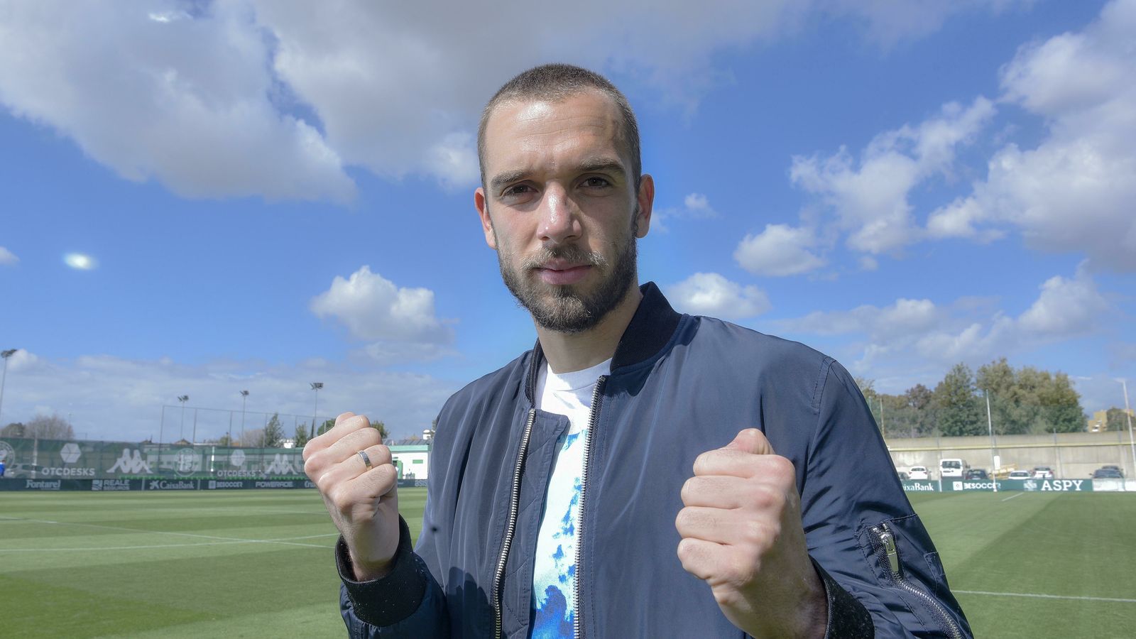 Pau López, en la ciudad deportiva.