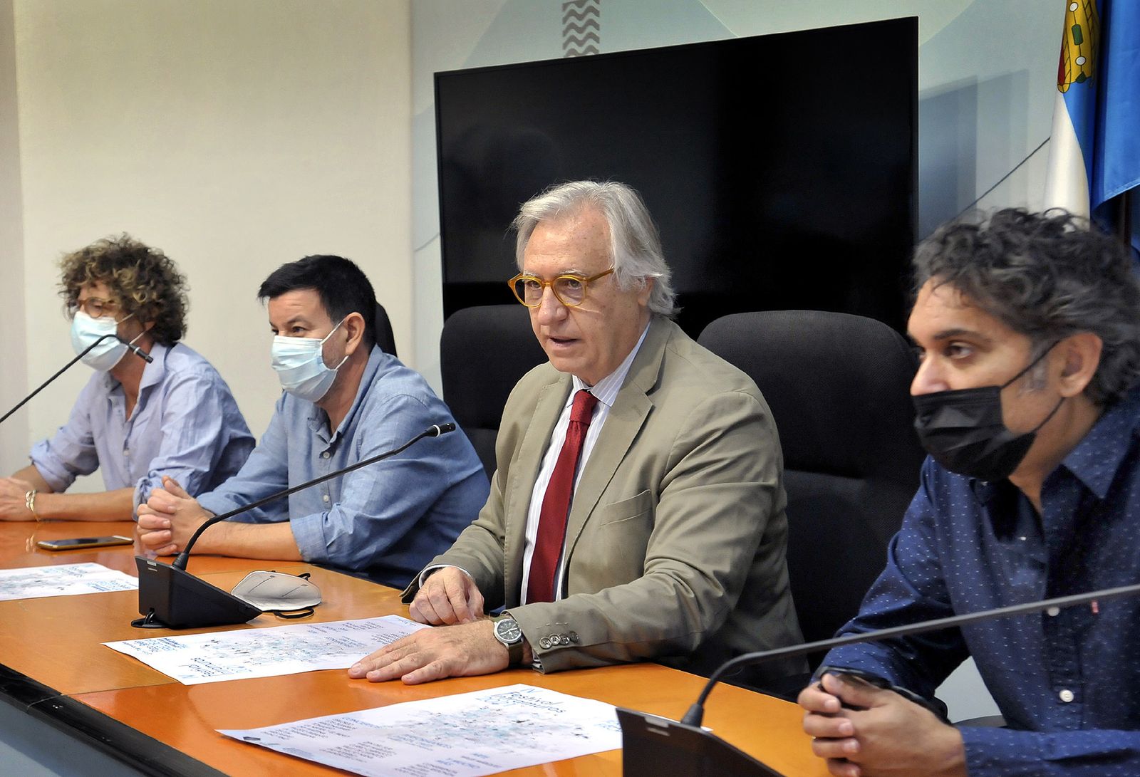 Un momento de la presentación de la cuarta edición del ‘Festival Intramuros’.