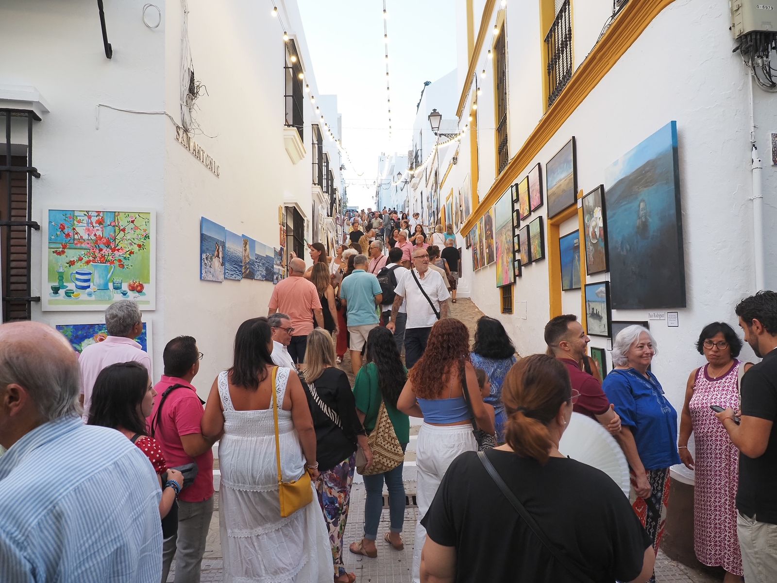 'Un paseo por el arte' en Ayamonte: las mejores imágenes