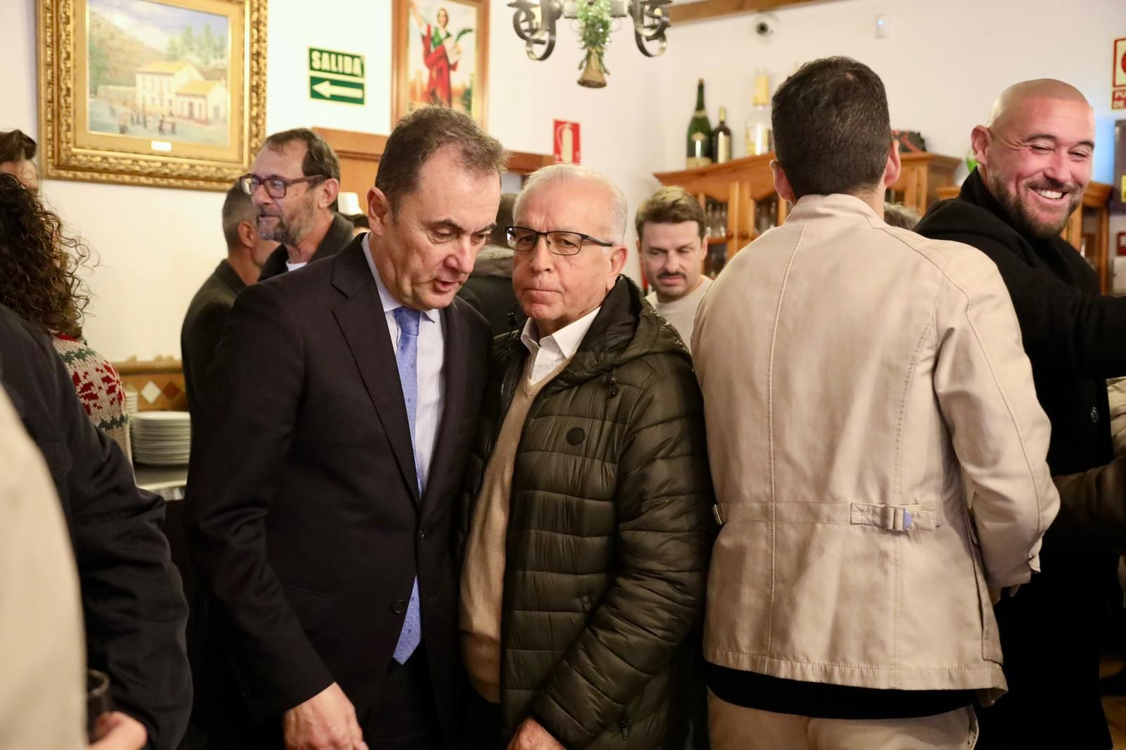 Los veteranos del Málaga CF se reúnen en la Venta del Túnel