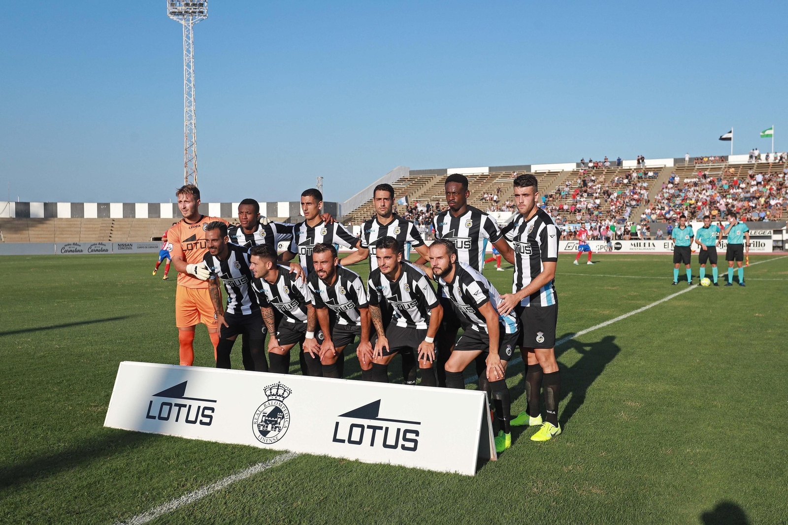 Una formación de la Balona en la presente temporada