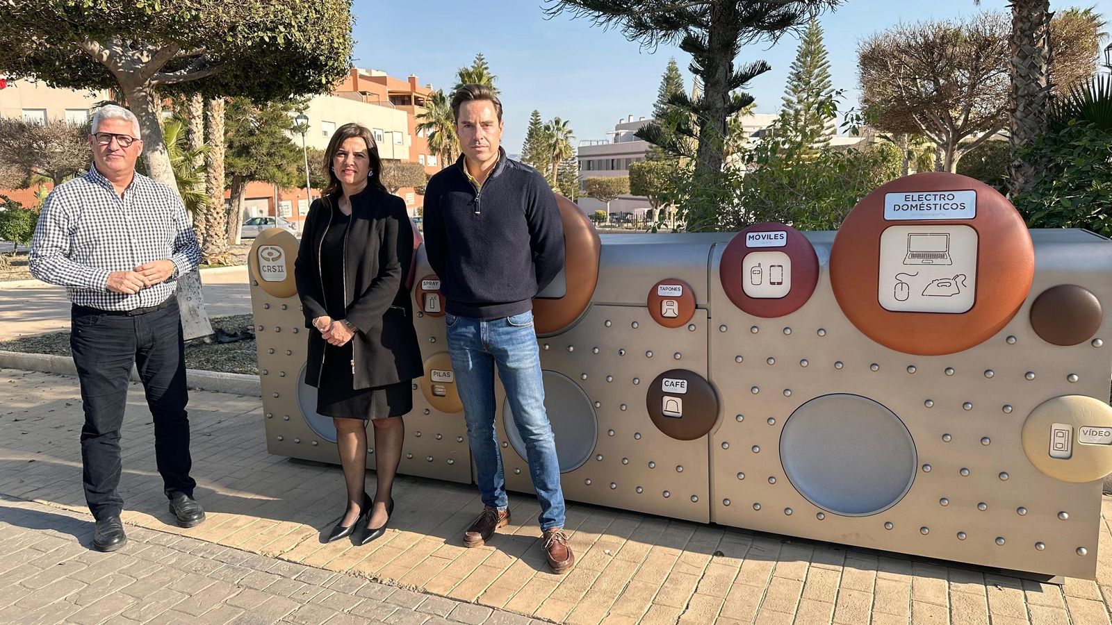 Visita al Punto Limpio de Proximidad en Benahadux.