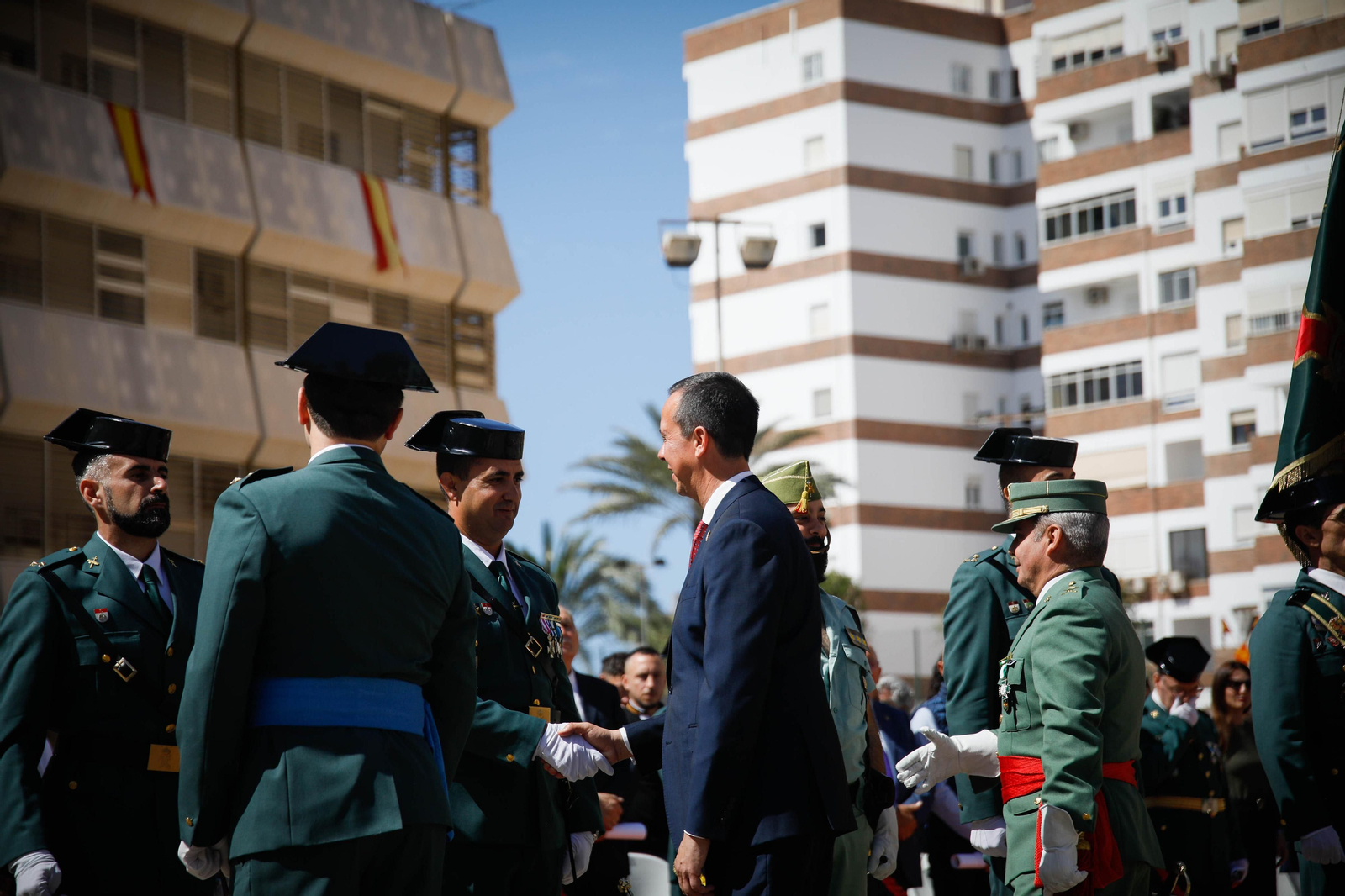 Fotogalería del 180 aniversario de la Guardia Civil.