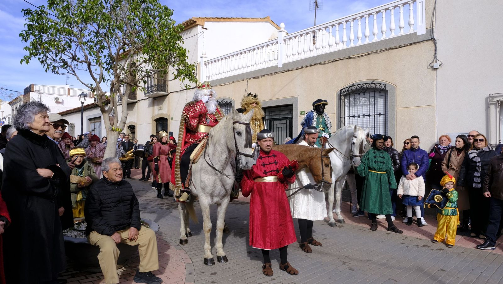 Las fotos del Auto Sacramental de los Reyes Magos en Los Gallardos