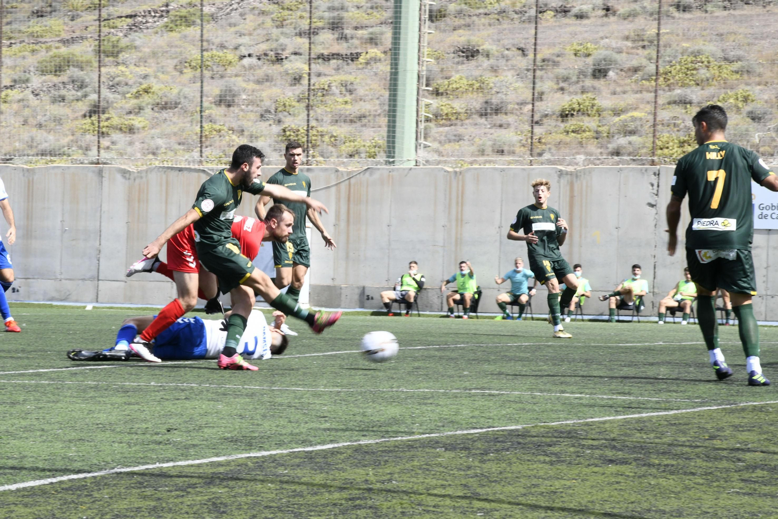 El empate del Córdoba CF ante el Tamaraceite, en imágenes