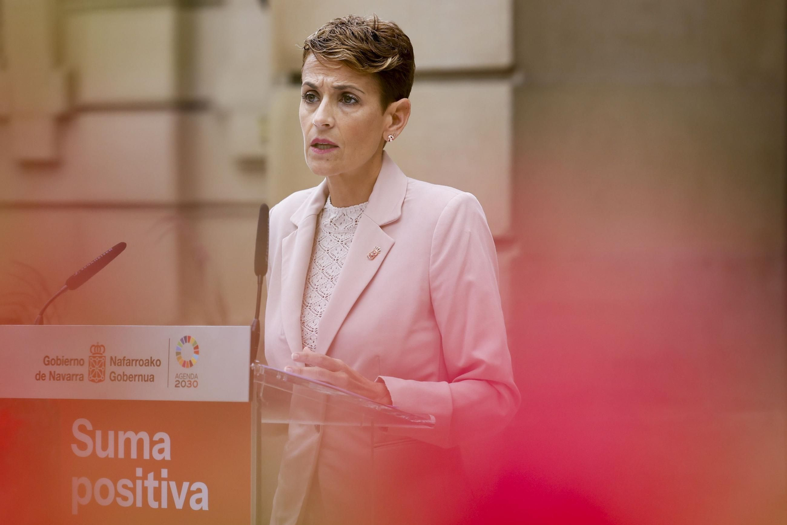 El PP llama a la presidenta de Navarra, María Chivite, a la comisión del caso Koldo en el Congreso.