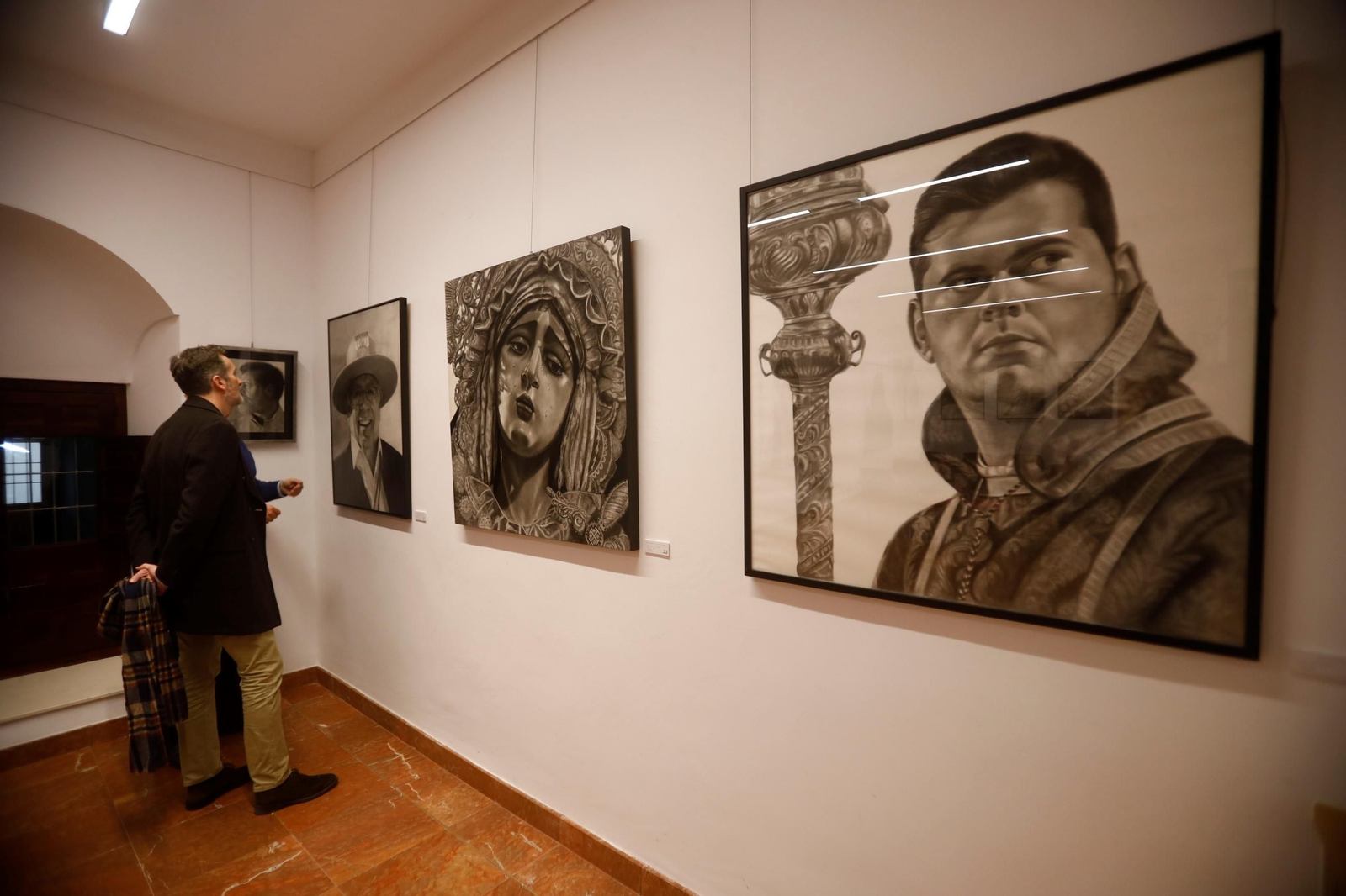 La exposición 'Lo que no se ve' de Justo Mesa, en imágenes