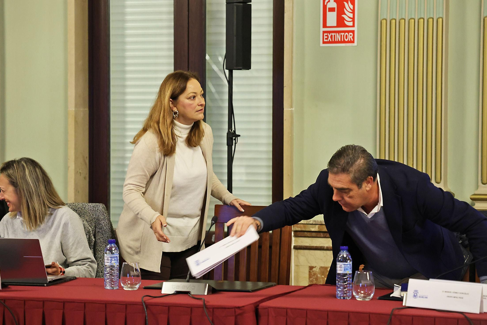 Imágenes del Pleno extraordinario en el Ayuntamiento de Huelva sobre el Presupuesto y el PGOM