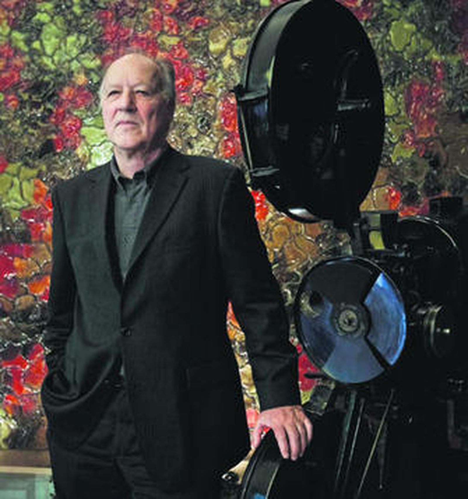 El realizador alemán Werner Herzog, ayer, en Madrid.