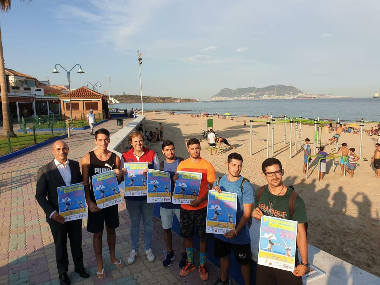 Presentación del campeonato de Calistenia en Algeciras
