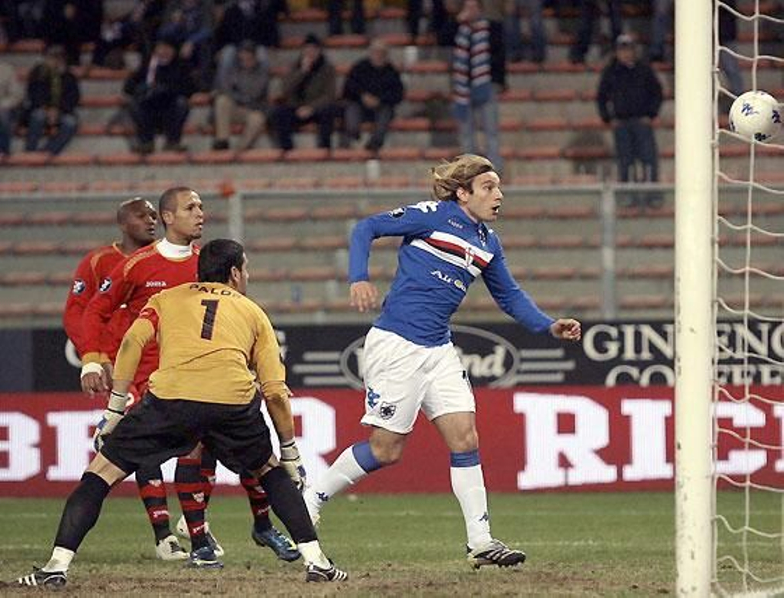 Sampdoria-Sevilla (1-0): Jugó con fuego y se quemó