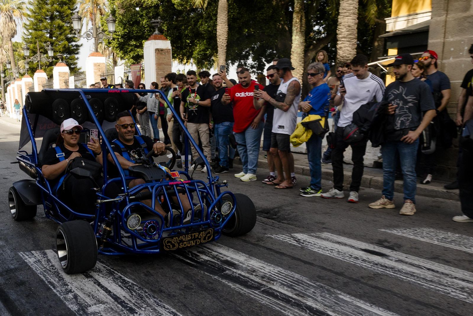Las imágenes del viernes de Motorada en El Puerto por el Gran Premio de Motociclismo de Jerez 2025