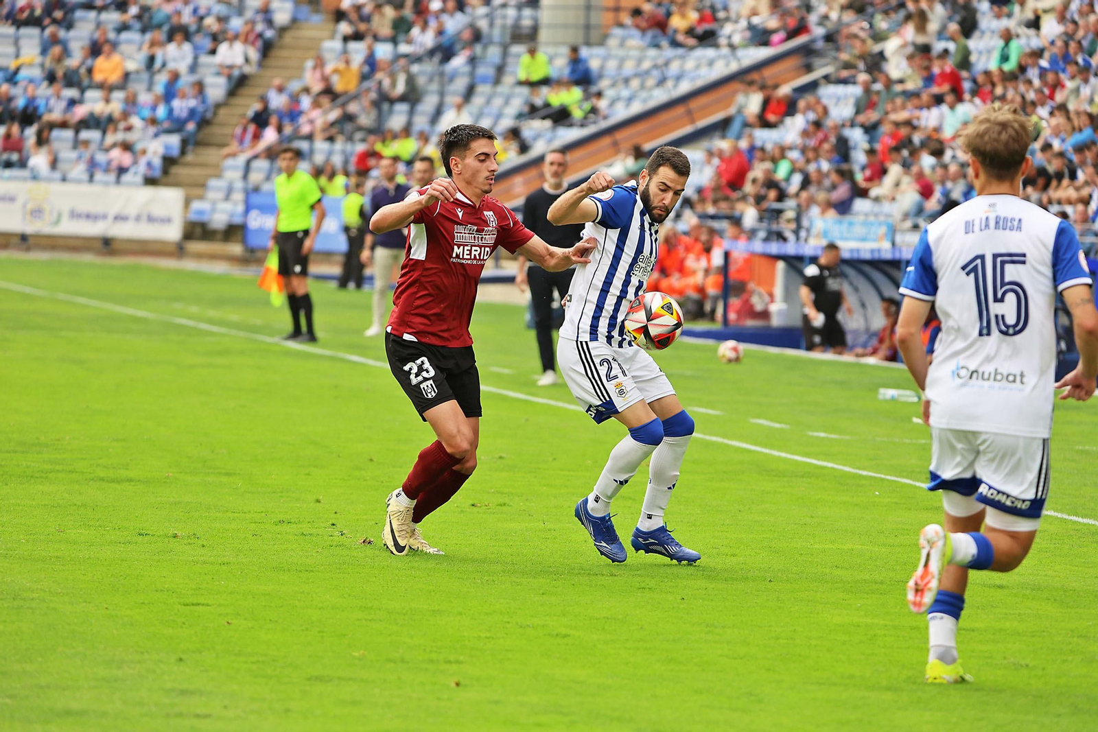 Imágenes del encuentro entre el Recreativo de Huelva y la AD Mérida