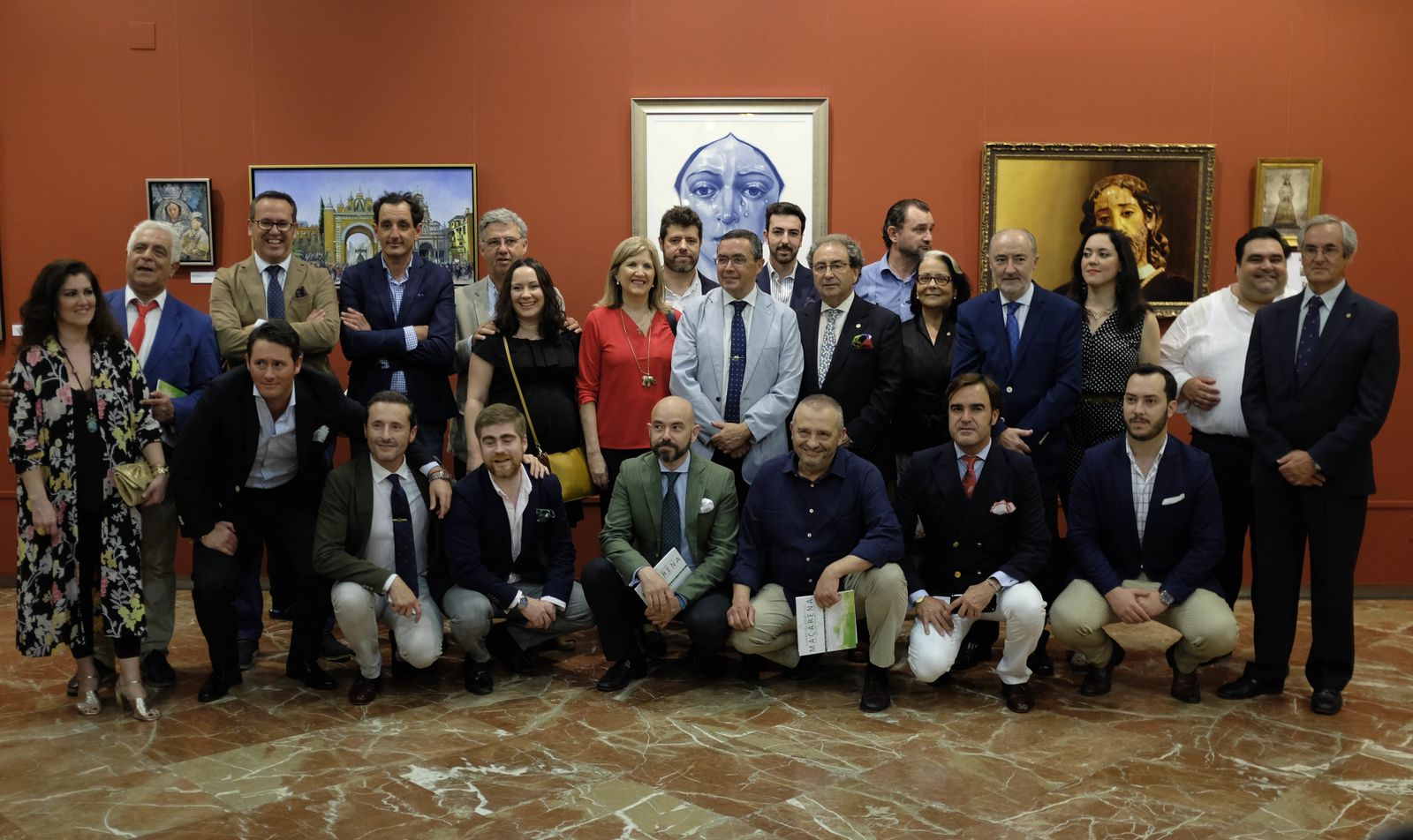 Exposición de la Macarena en el Círculo Mercantil