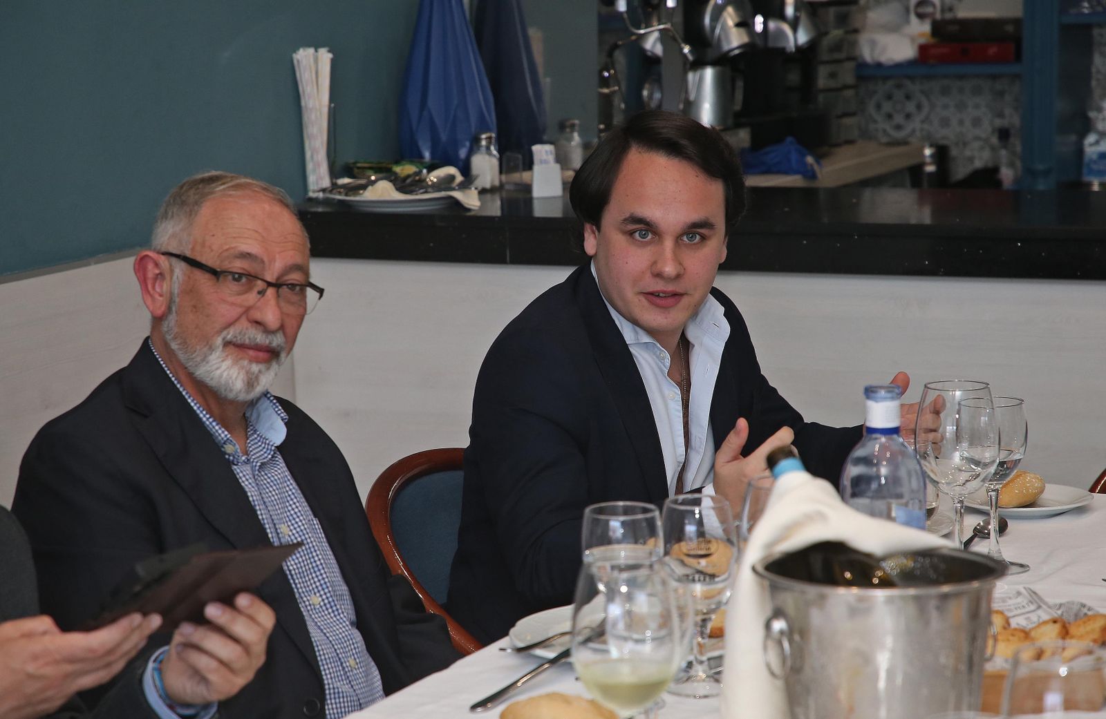 Fotos de la tertulia cofrade de Europa Sur en La Línea 2023