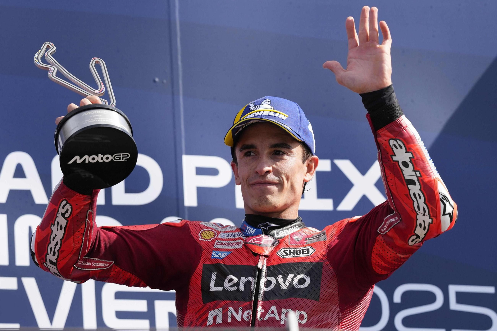 Las fotos del triunfo del palaciego Rueda y del resto del Gran Premio de San Marino