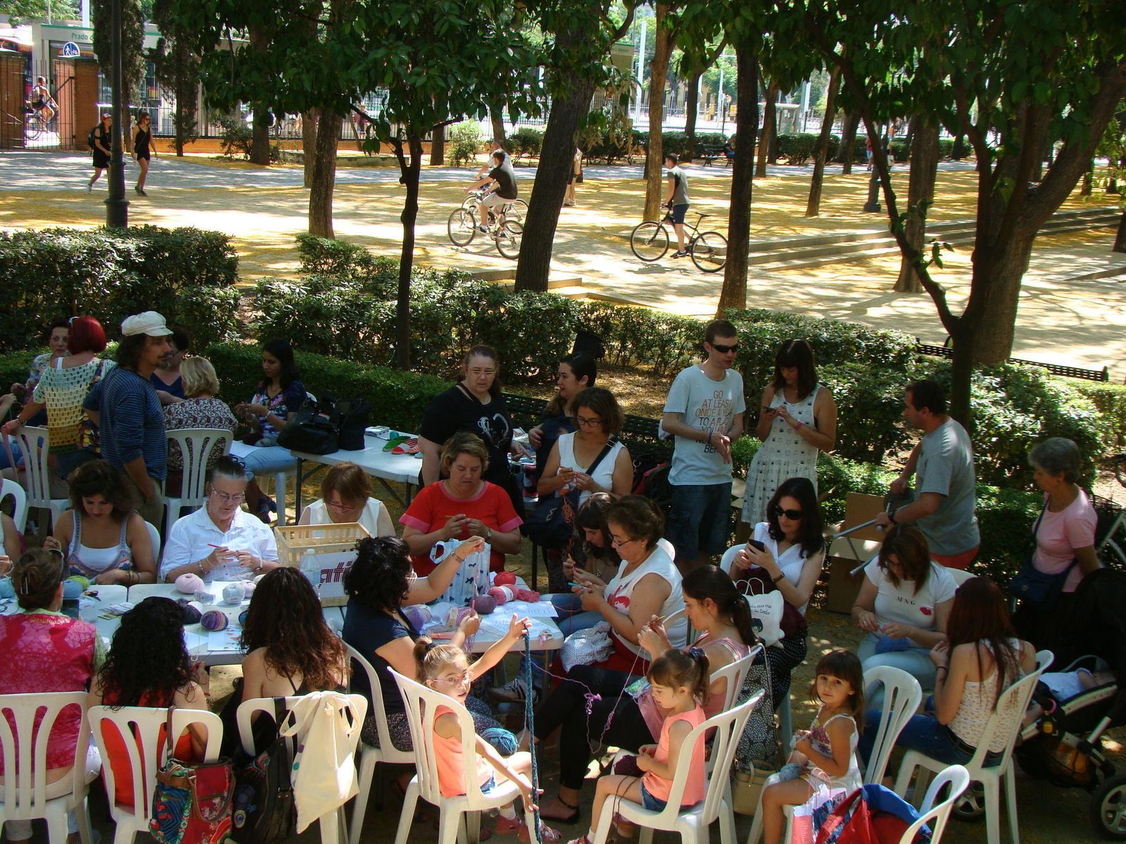 Edición pasada en los Jardines del Prado de San Sebastián.