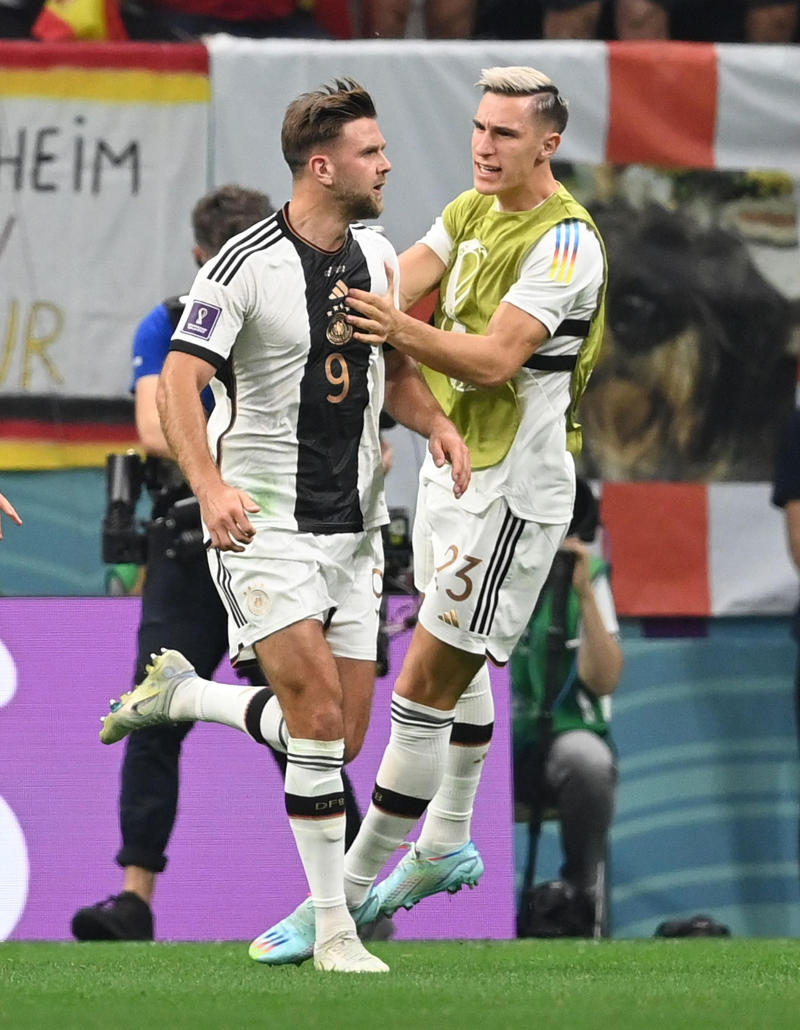 Las fotos del España-Alemania del Mundial de Qatar